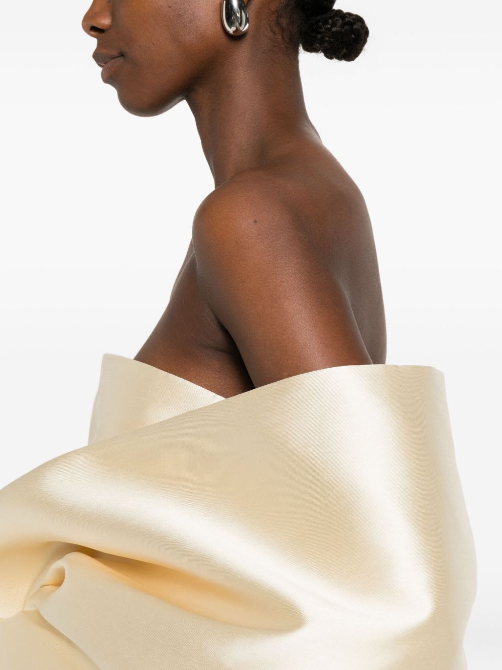 Solace London Renee Maxi Dress In White