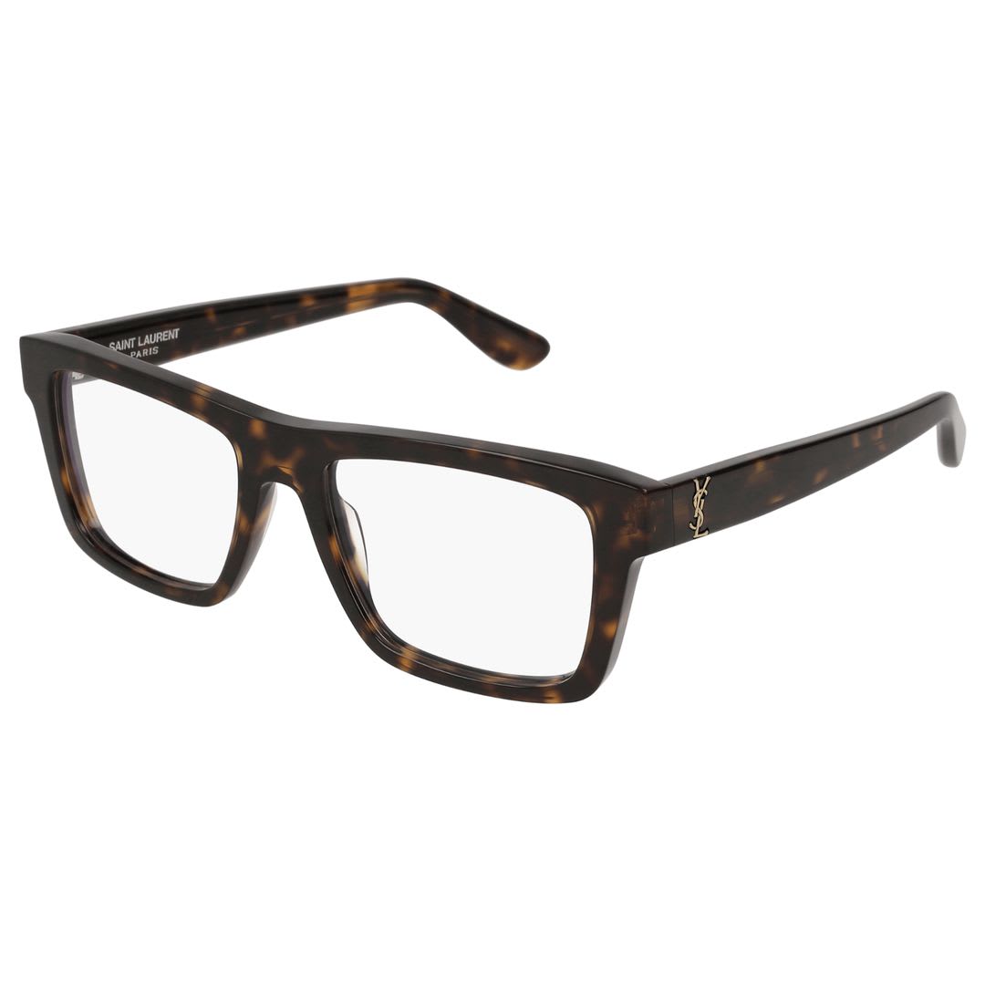 Shop Saint Laurent Sl M10012 Havana Havana Transpa