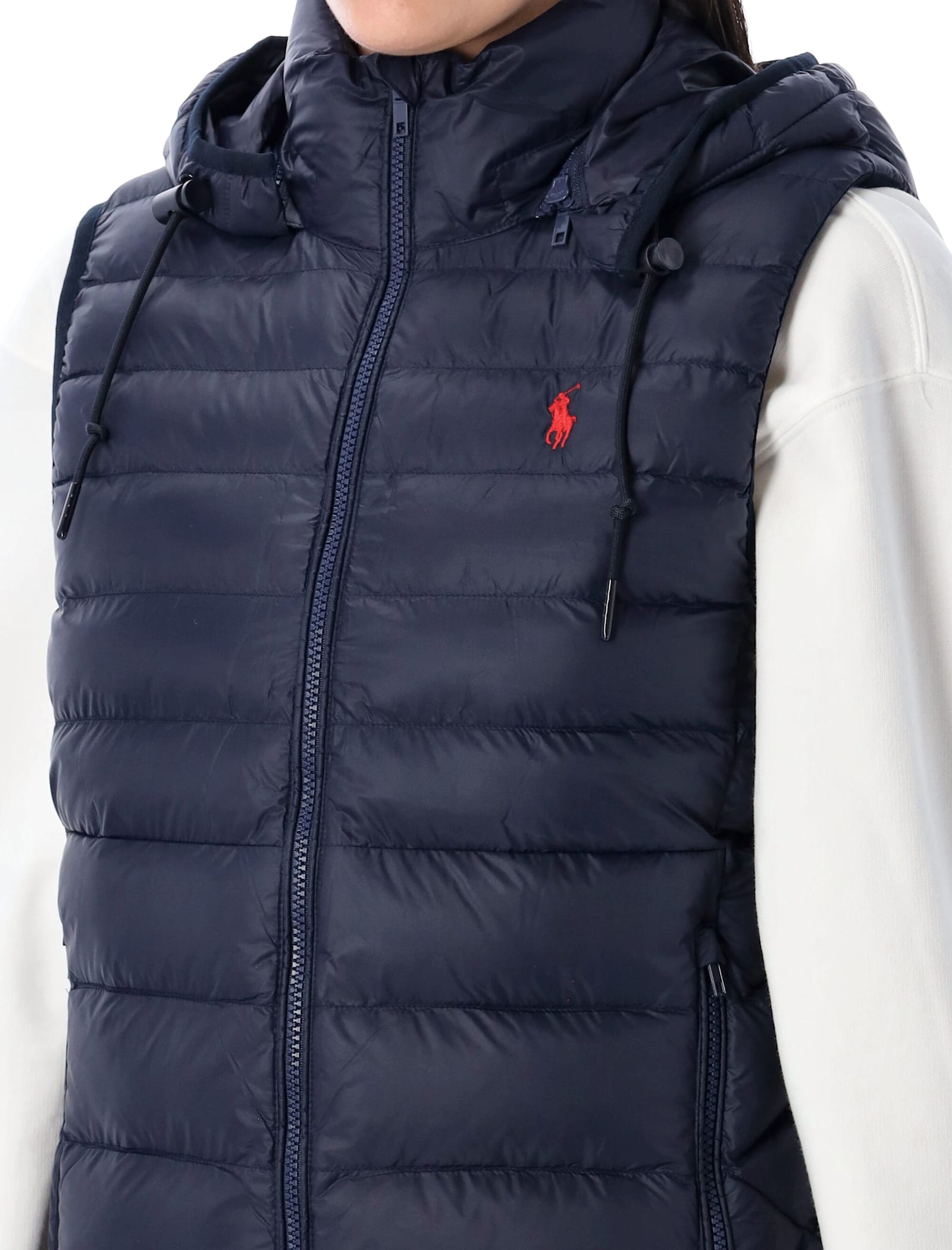 Polo Ralph Lauren All Season Down Vest In Blue