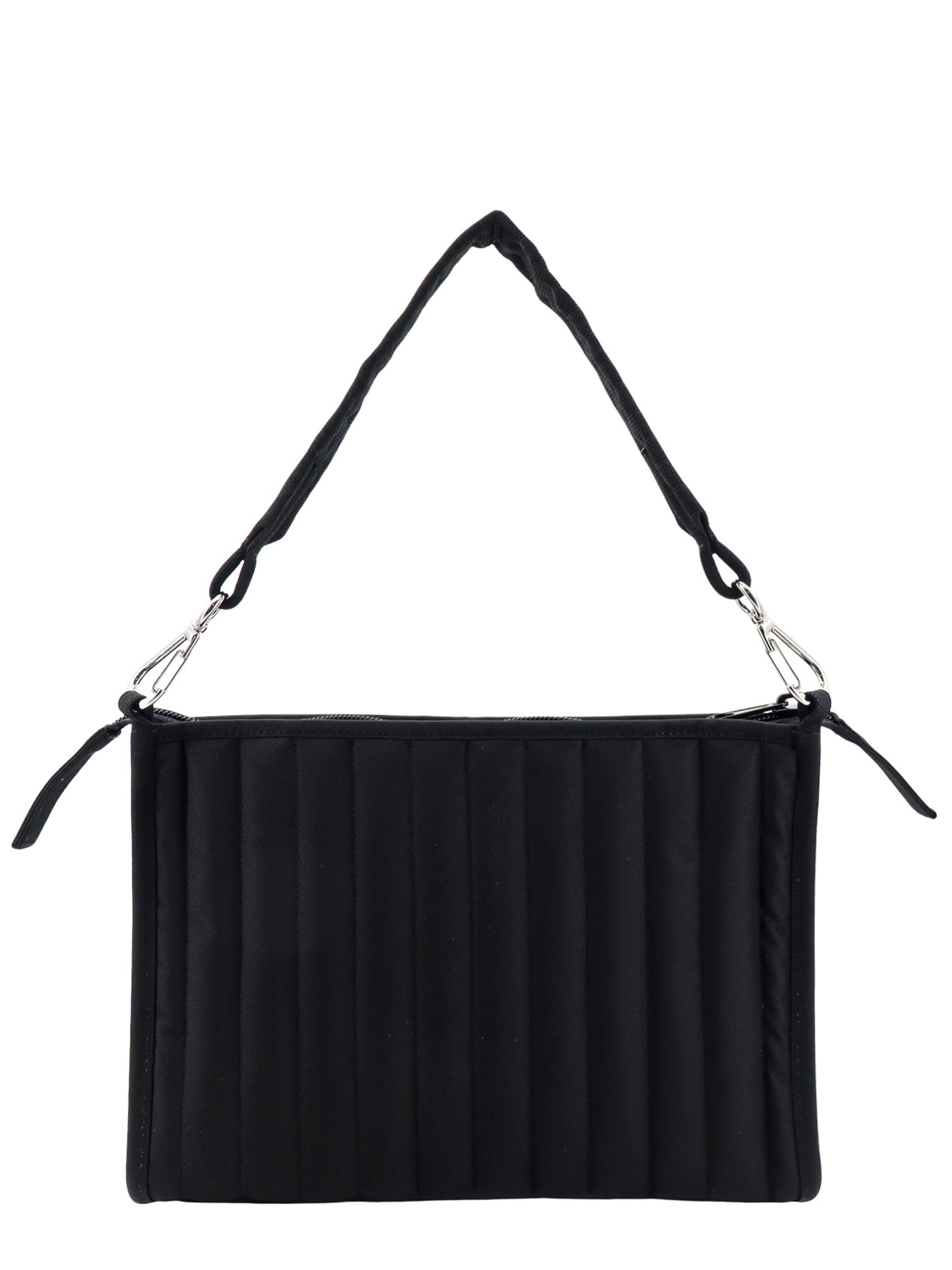 Shop Alexander Wang Elite Tech Shoulder Bag In Black
