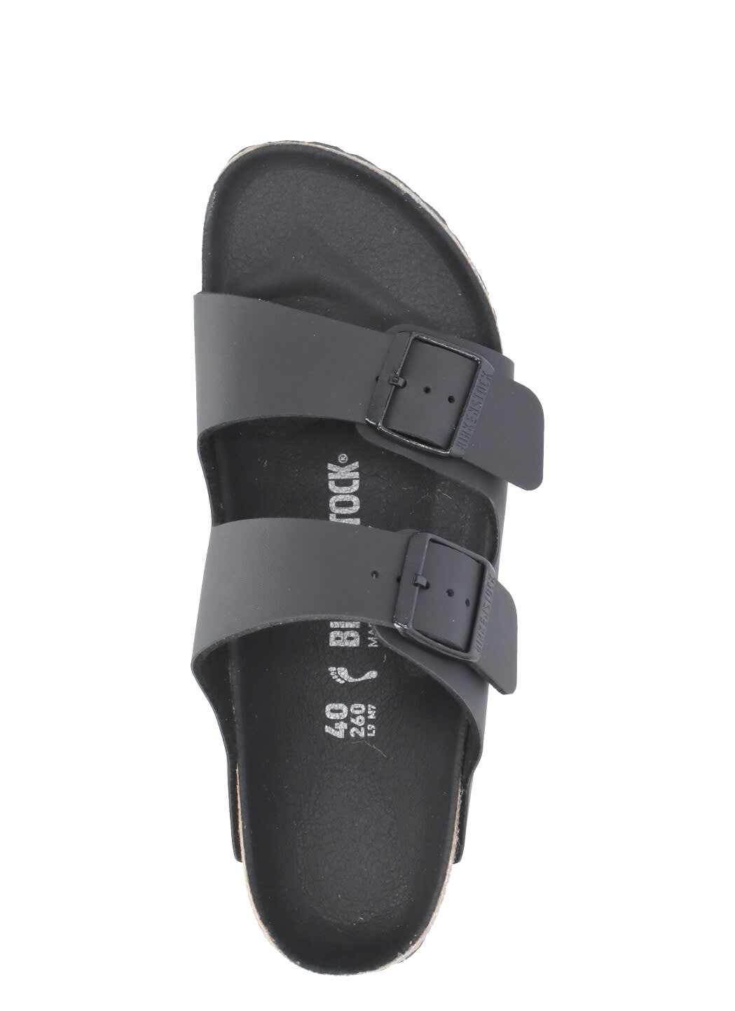 Shop Birkenstock Arizona Triples Sandals In Triples Black