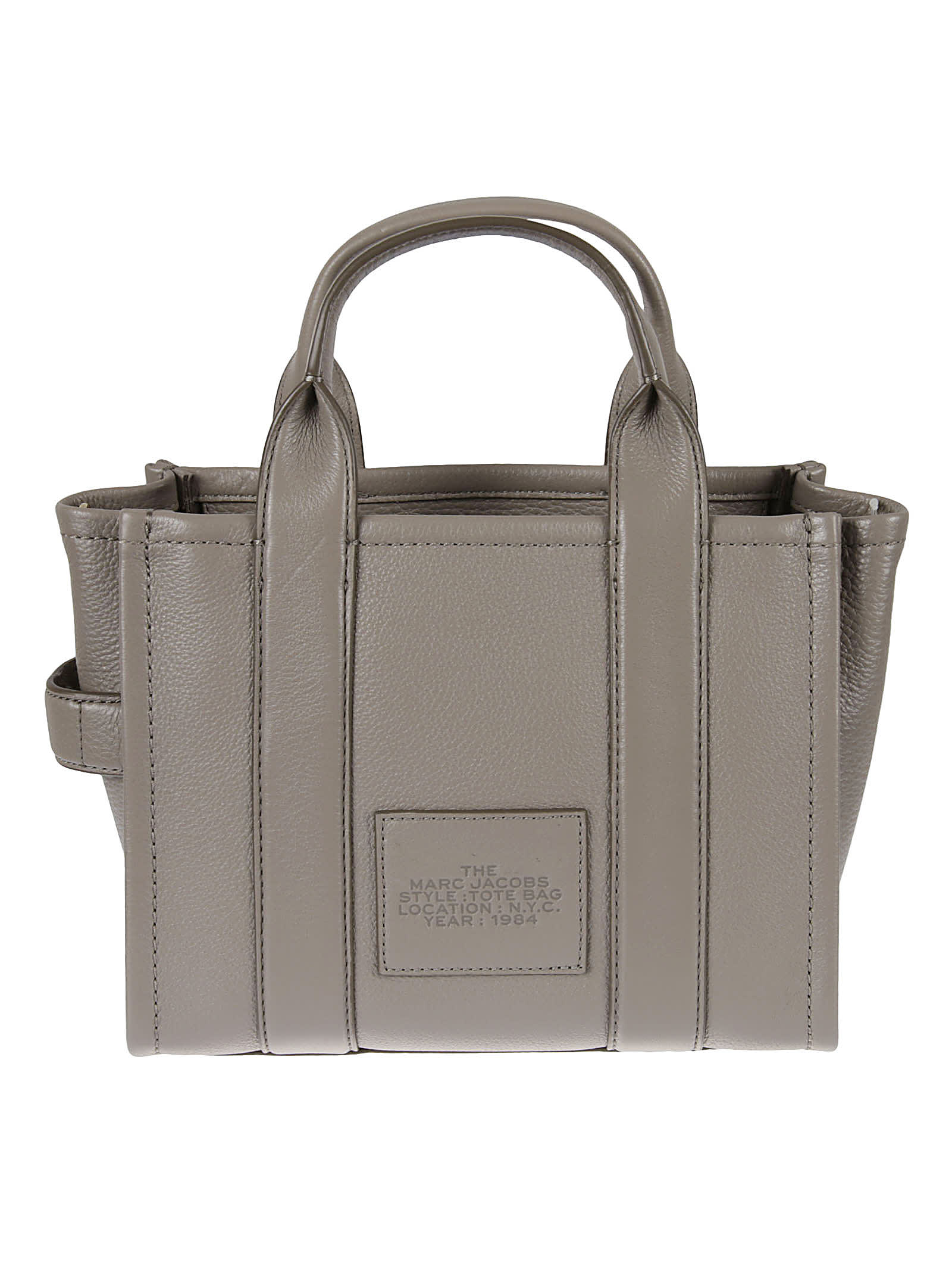 Shop Marc Jacobs The Mini Tote In Cement