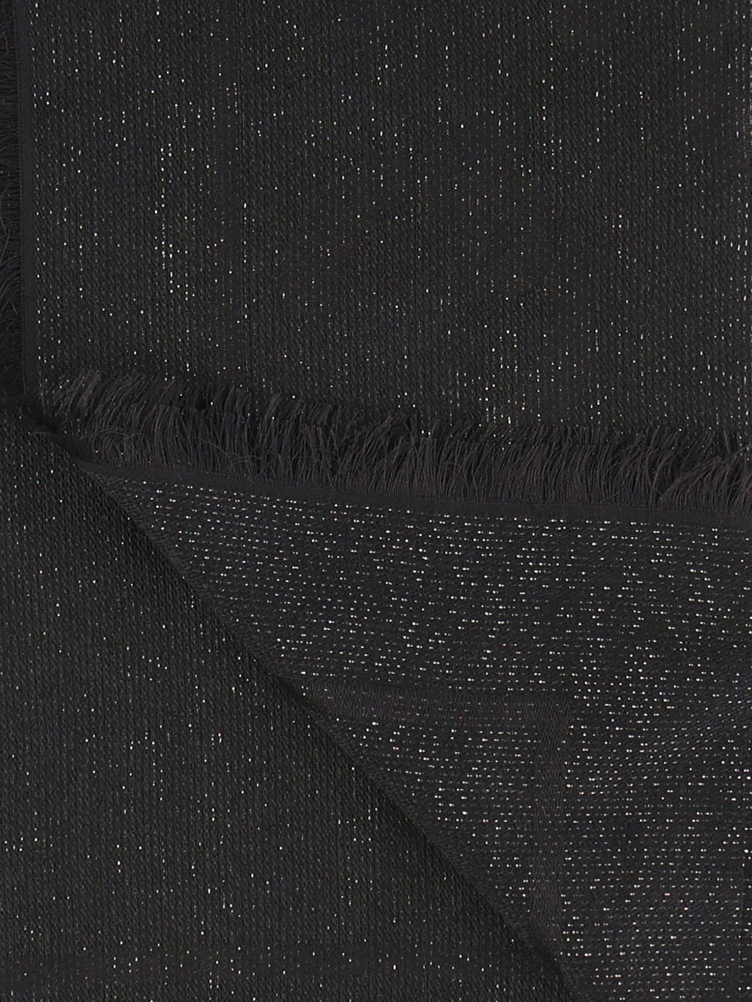 Coccinelle Wool Blend Stole In Black