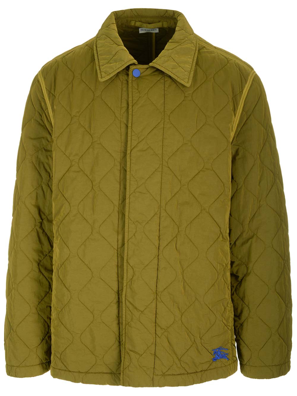 BURBERRY QUILTED KHAKI JACKET