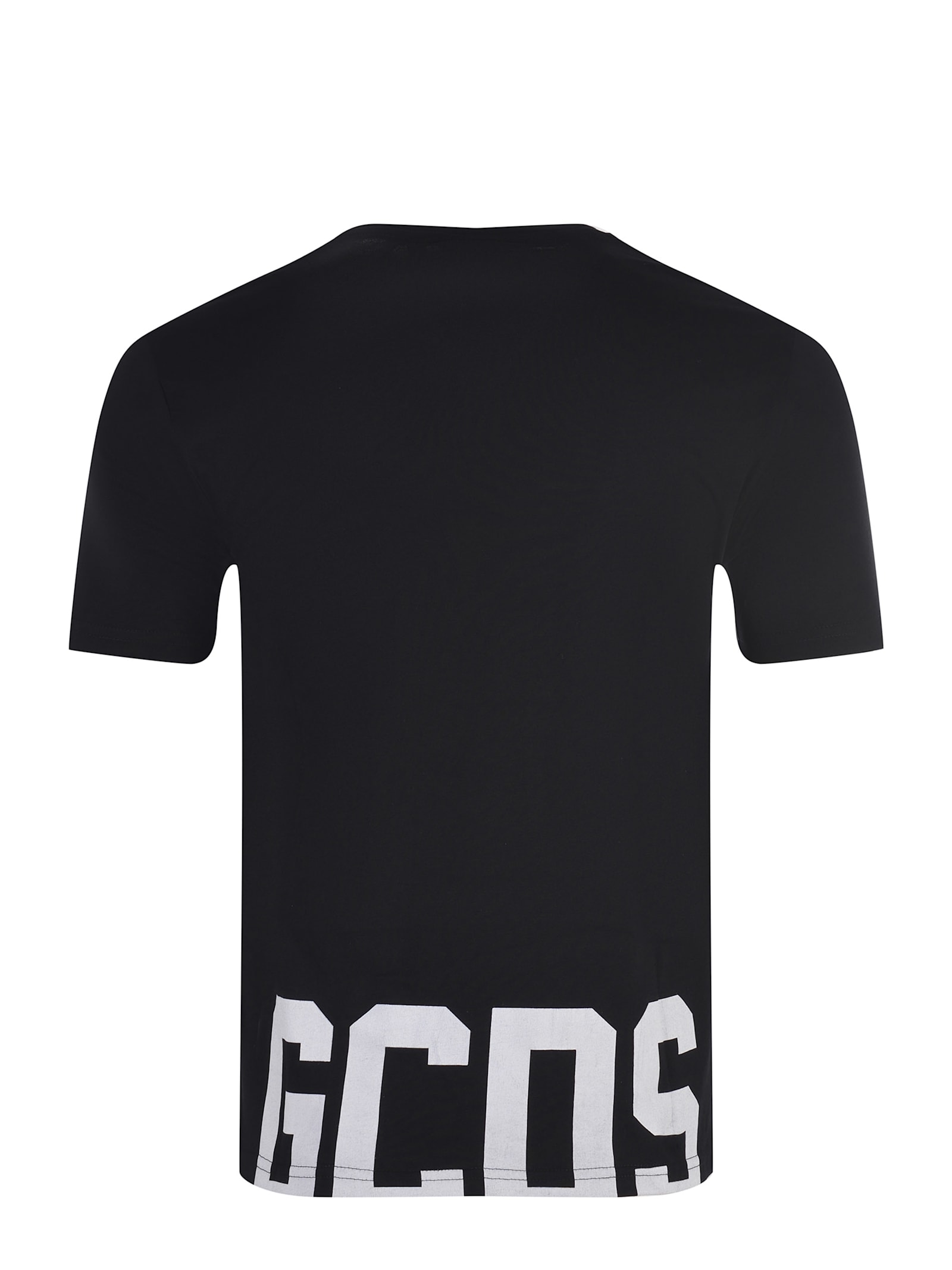 Shop Gcds T-shirt  Cotton In Black