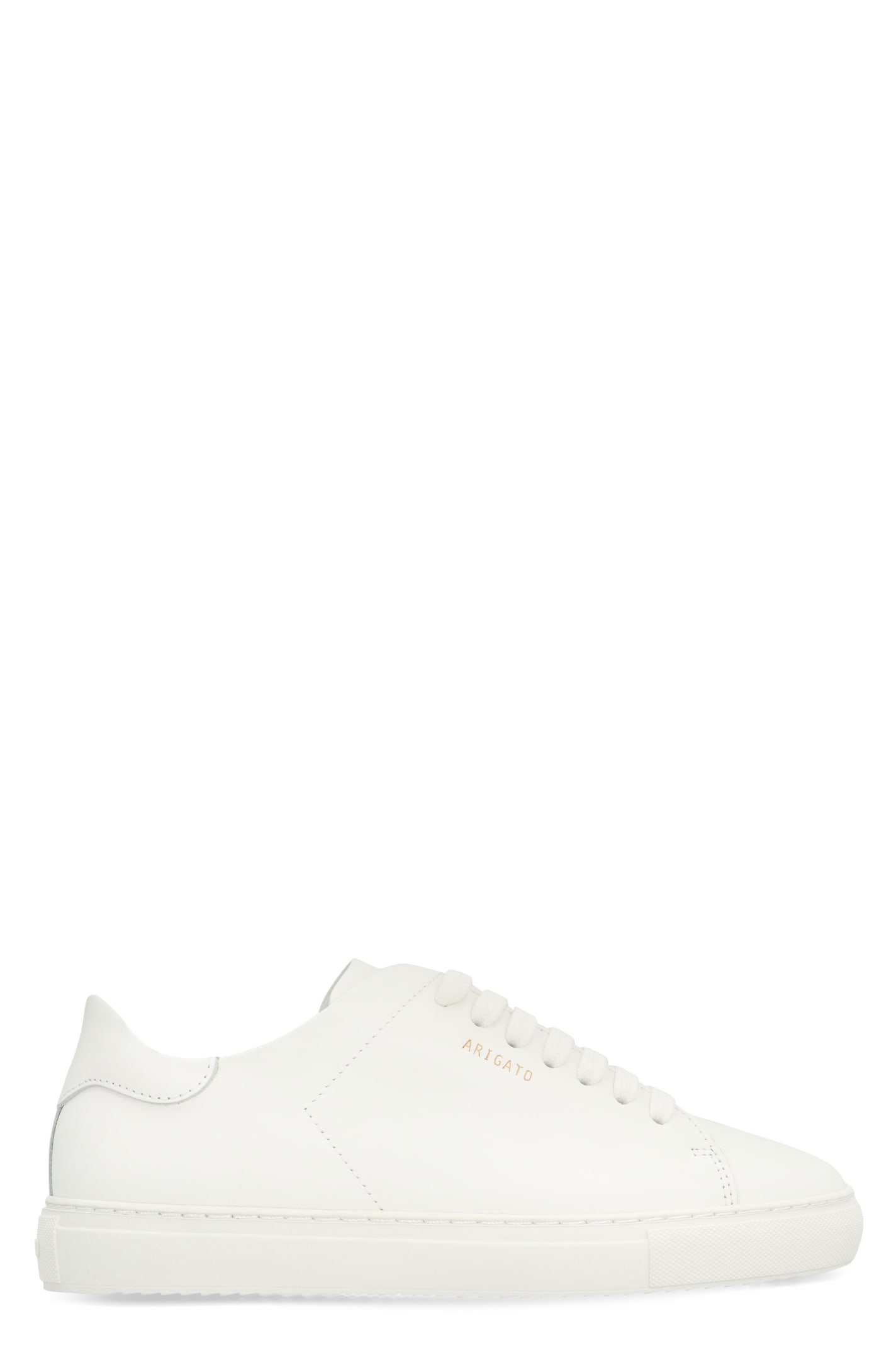 Shop Axel Arigato Clean 90 Leather Low-top Sneakers In White