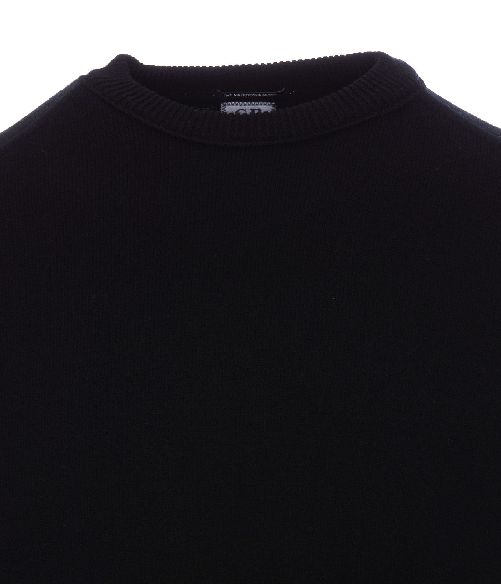 Shop C.p. Company Metropolis Sweater In Black