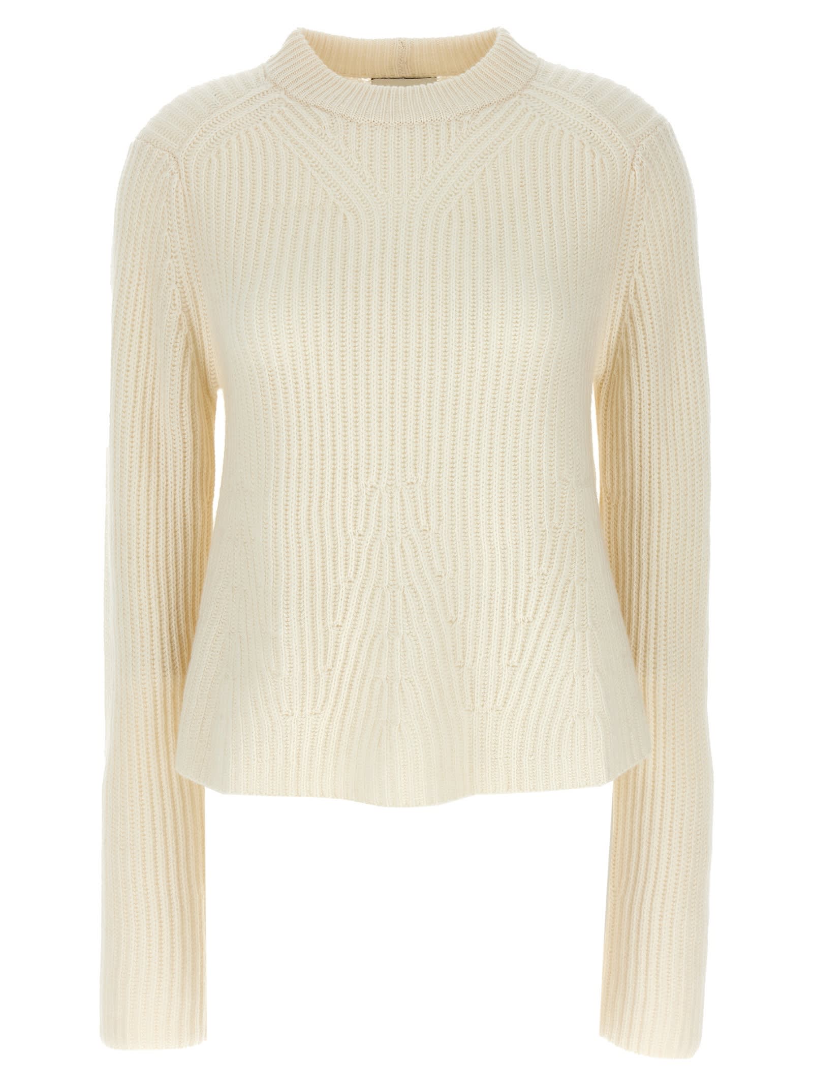 Shop Loulou Studio Cosmo Sweater In White