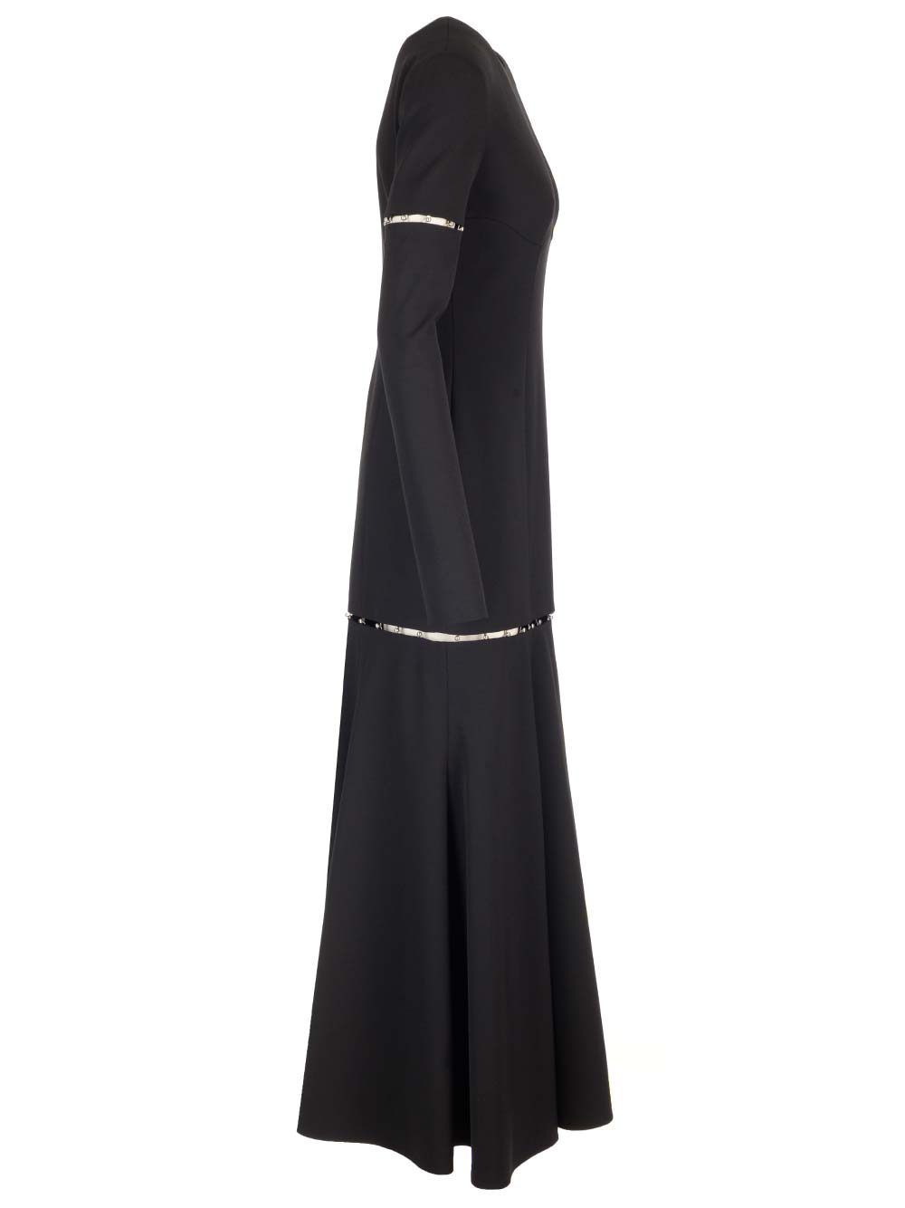 Shop Del Core Compact Jersey Dress In Black