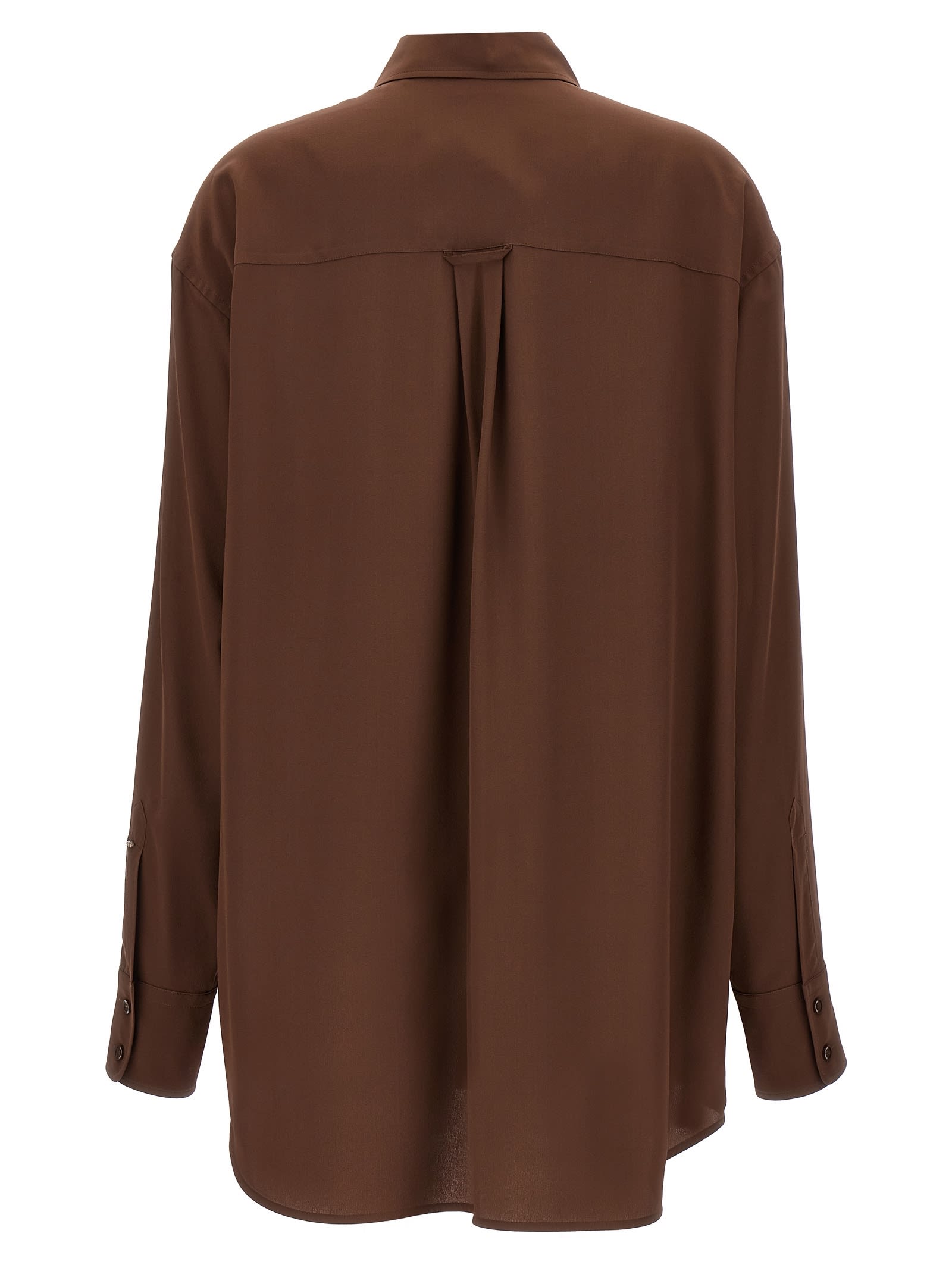 Shop Sportmax Rovigo Shirt In Brown