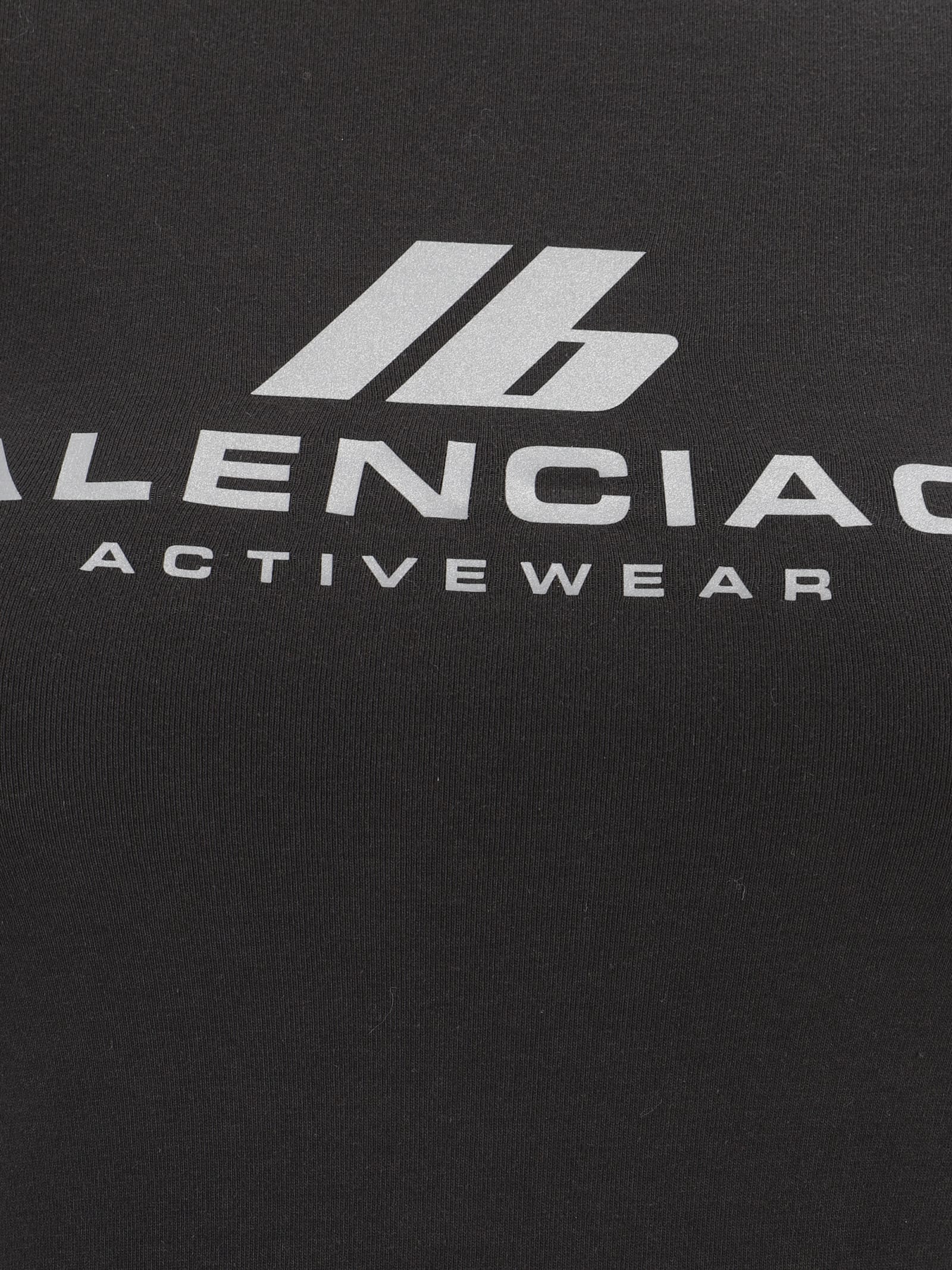 Shop Balenciaga T-shirt In Faded Black