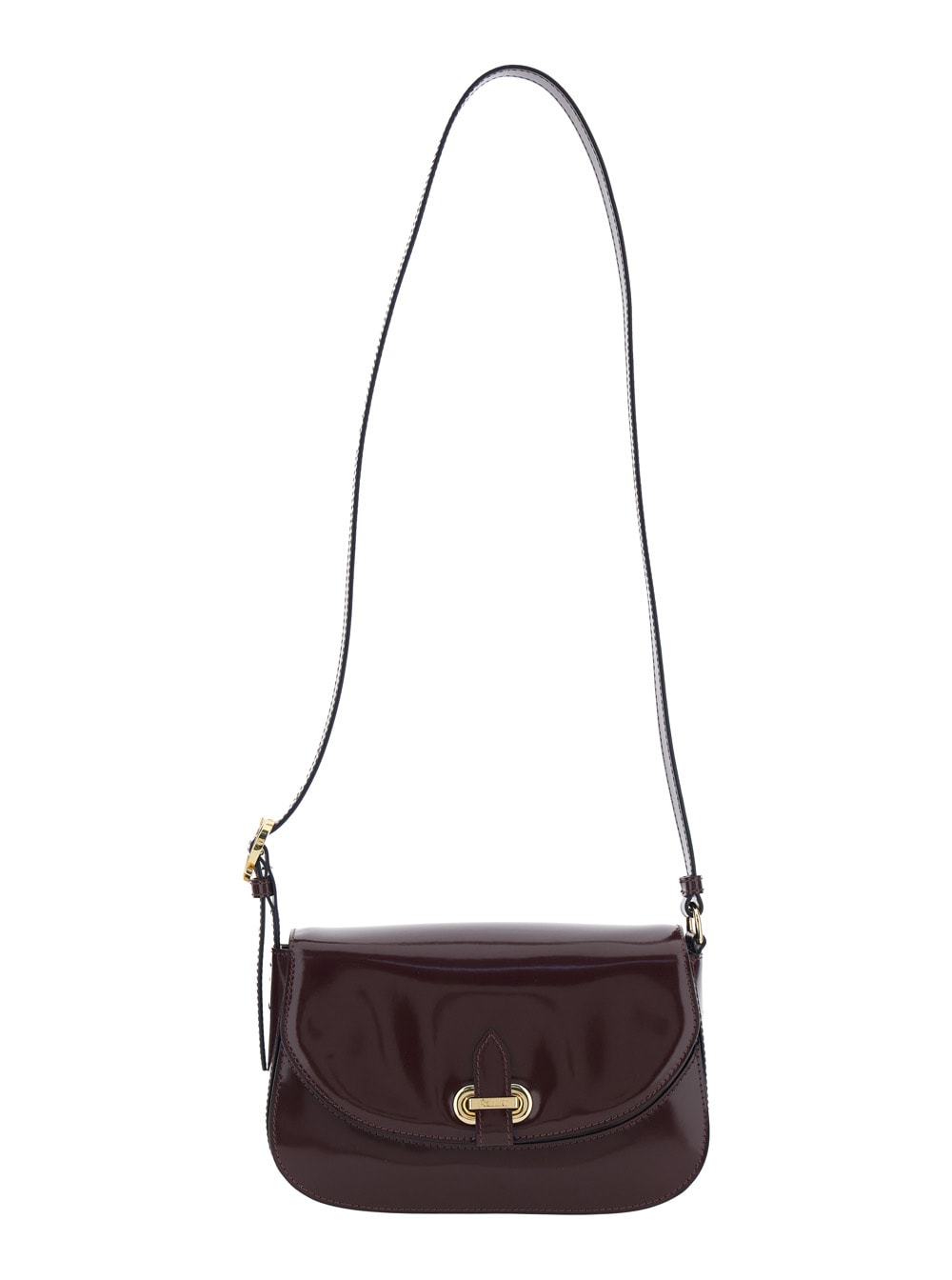 Pollini Borsa Vitello In Burgundy