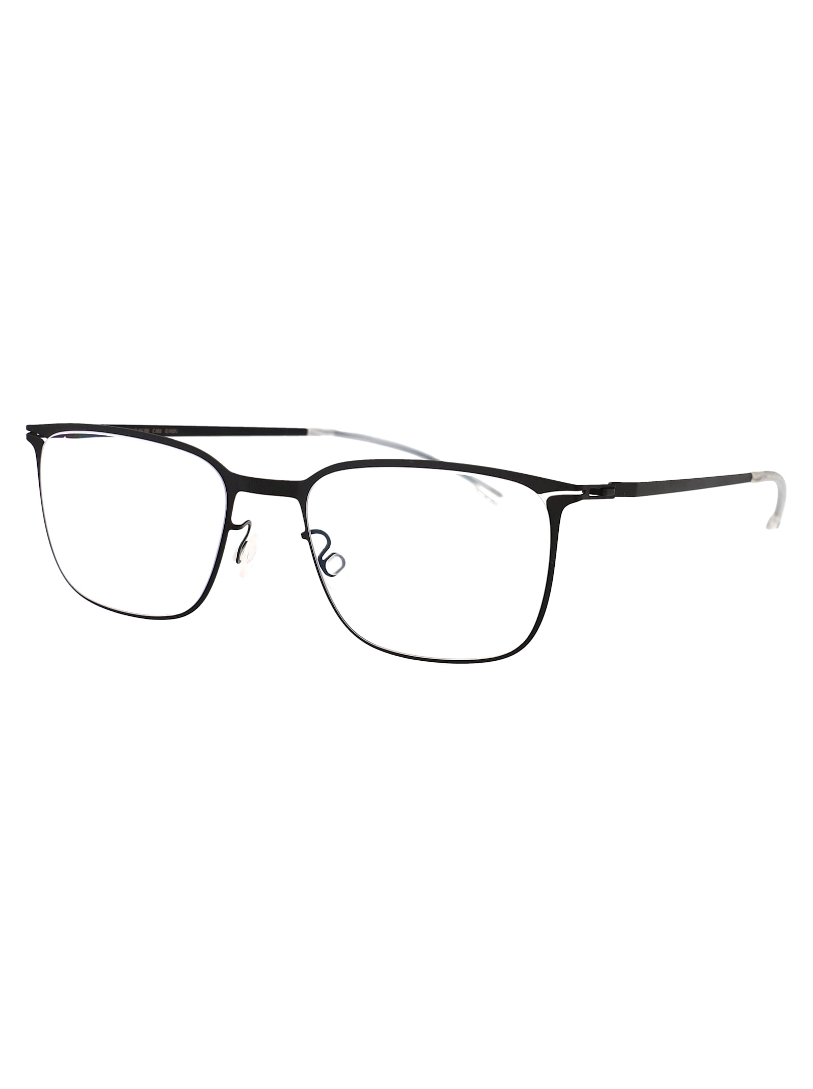 Mykita Black Metal Optical Glasses In Black