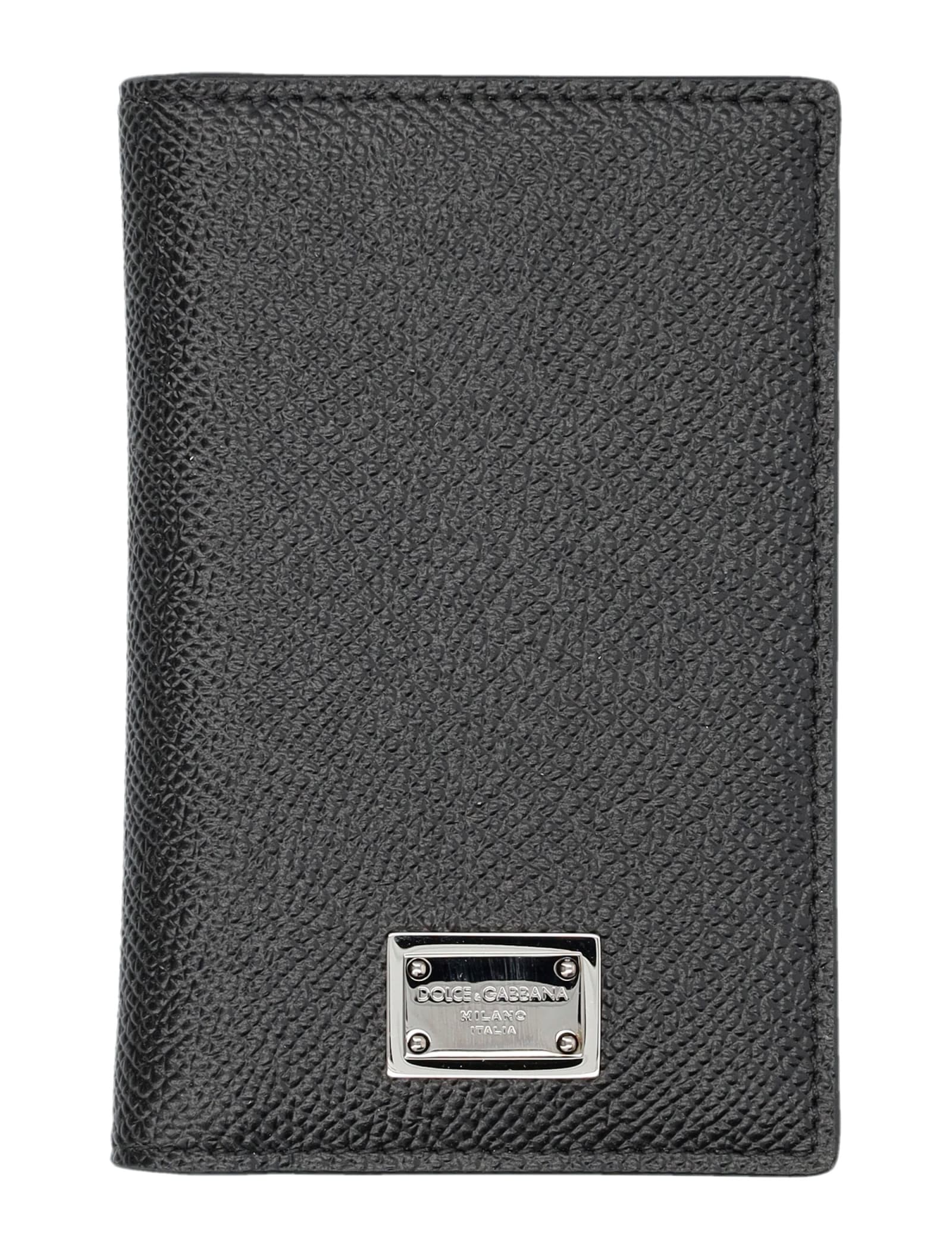 Shop Dolce & Gabbana Vertical Cardholder In Black