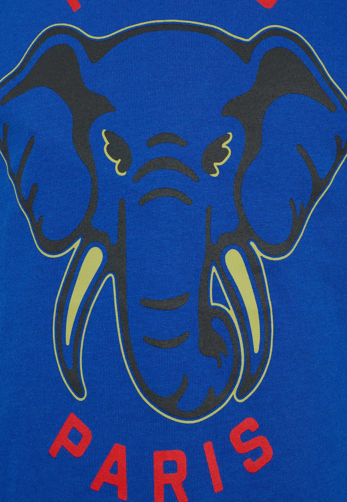 Kenzo Blue T-shirt For Boy With Elephant In Blue
