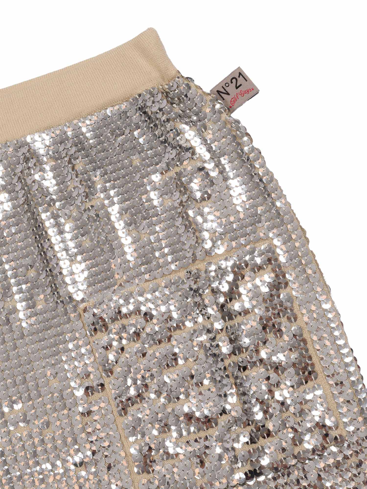 N°21 Skirts In Silver