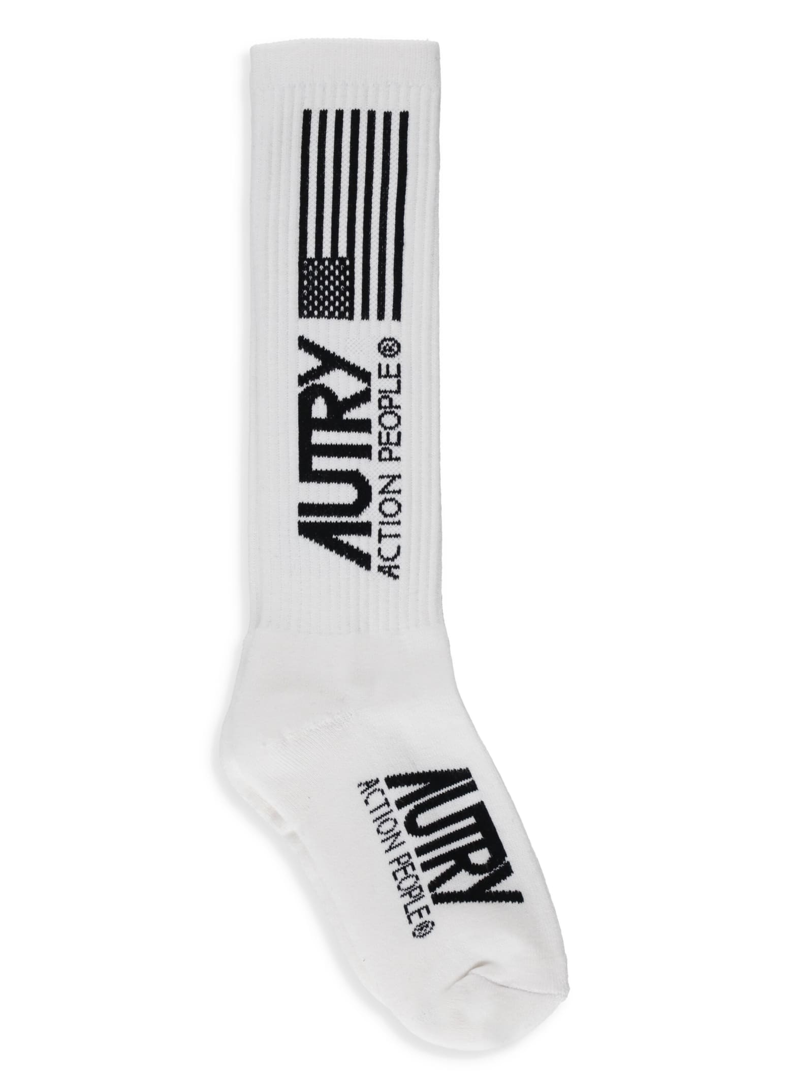 Autry Logoed Socks In White