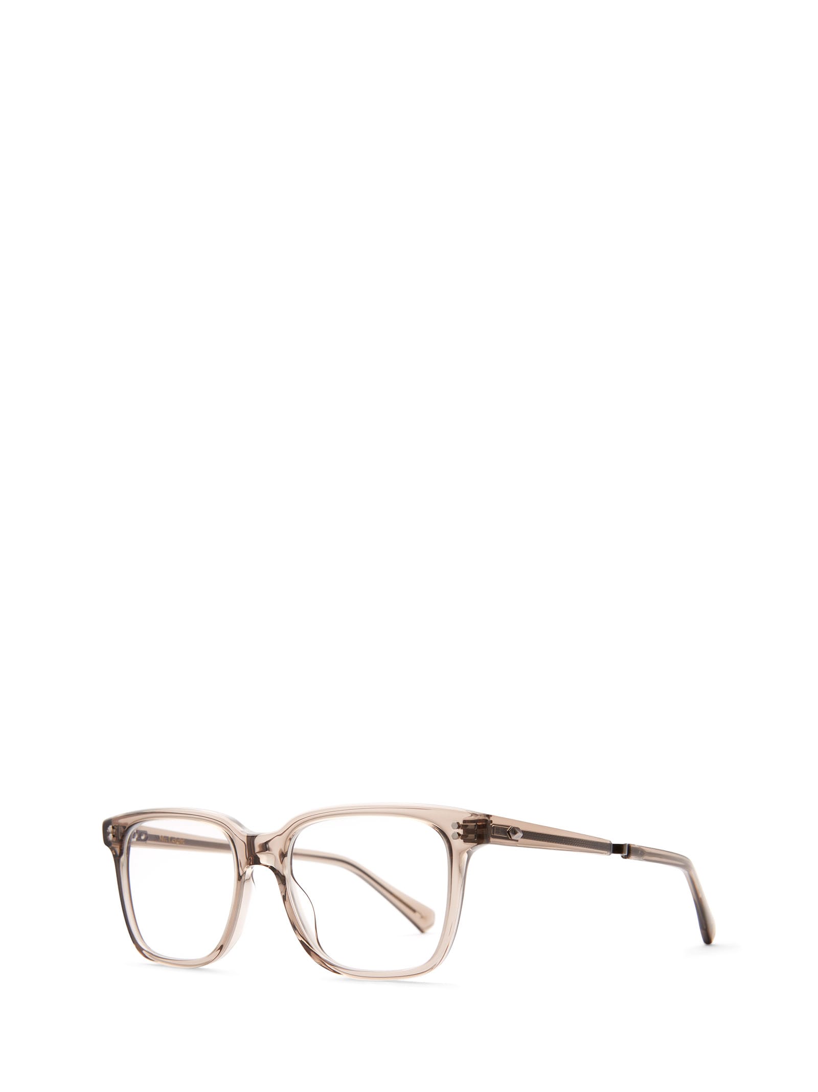 Shop Mr Leight Lautner C Grey Crystal-pewter Glasses
