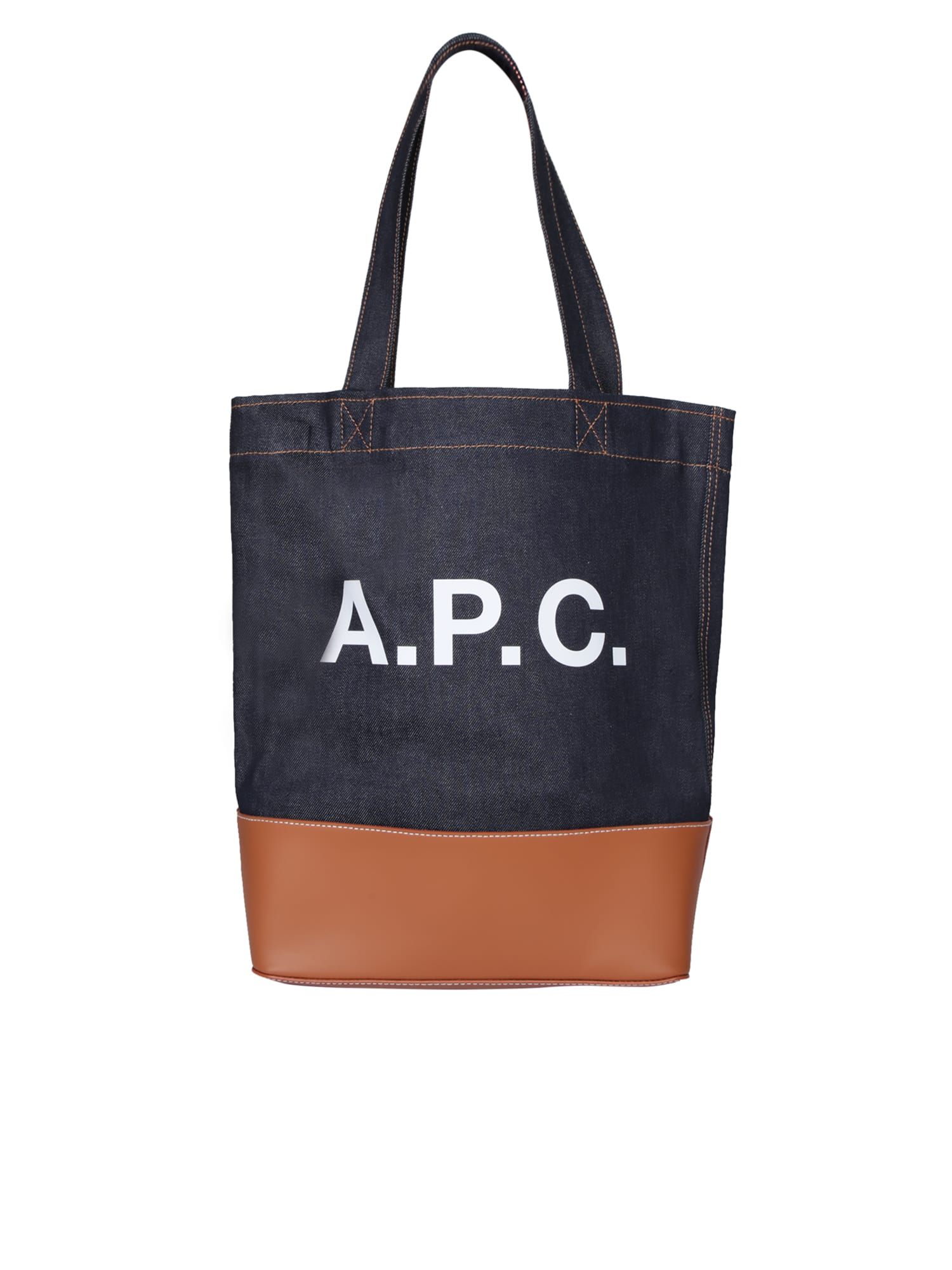 APC AXEL DENIM TOTE BAG 