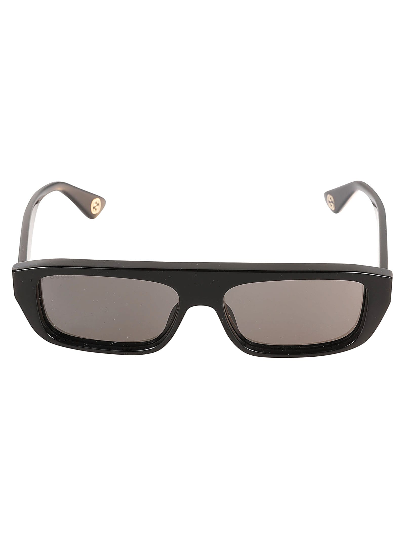 Shop Gucci Gc1617s Sunglasses In 001 Black Black Grey