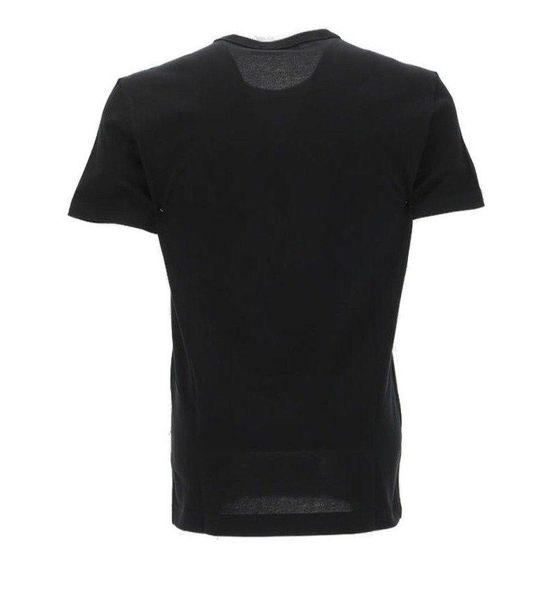 Shop Dolce & Gabbana Branded-tag Crewneck T-shirt In Black