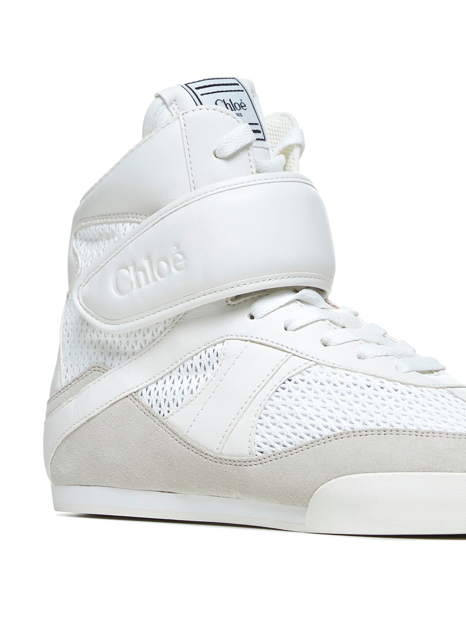 Shop Chloé Chloe Kick In Cloudy Cream