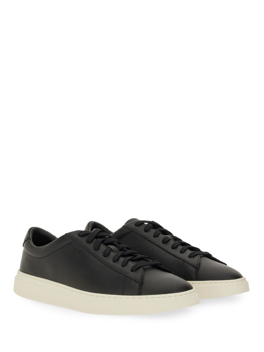 Hugo Boss Boss Kieran Tennis Trainers Black In Black