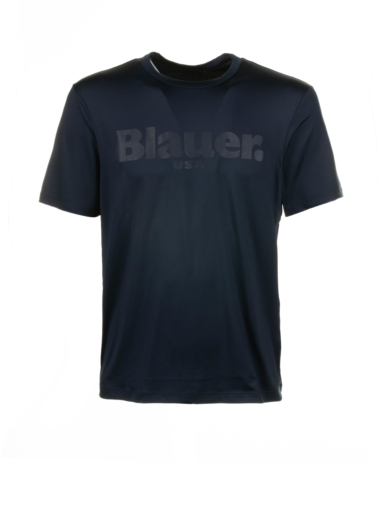 Shop Blauer T-shirt In Blu
