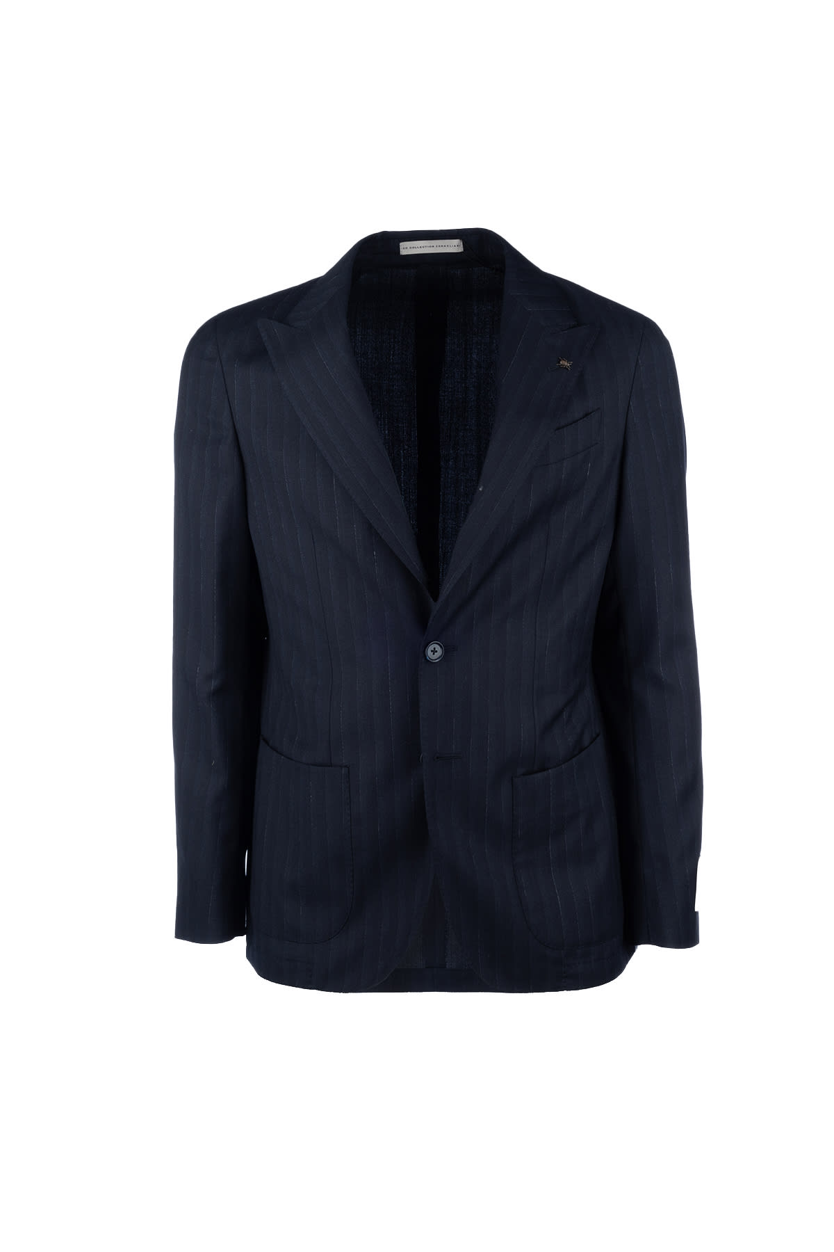 Shop Corneliani Giacche & Gilet In Blu