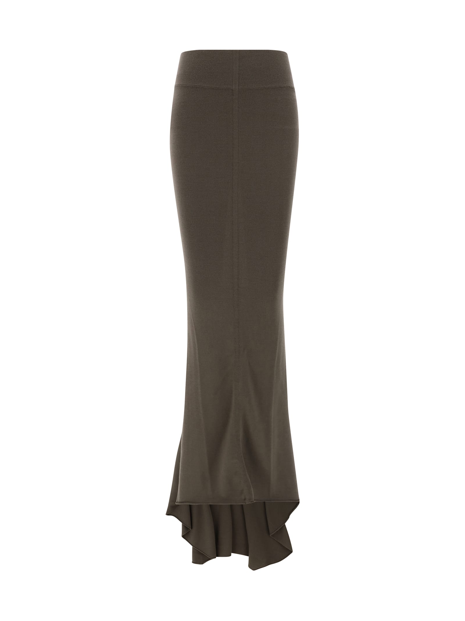 RICK OWENS DAUPHINE LONG SKIRT 