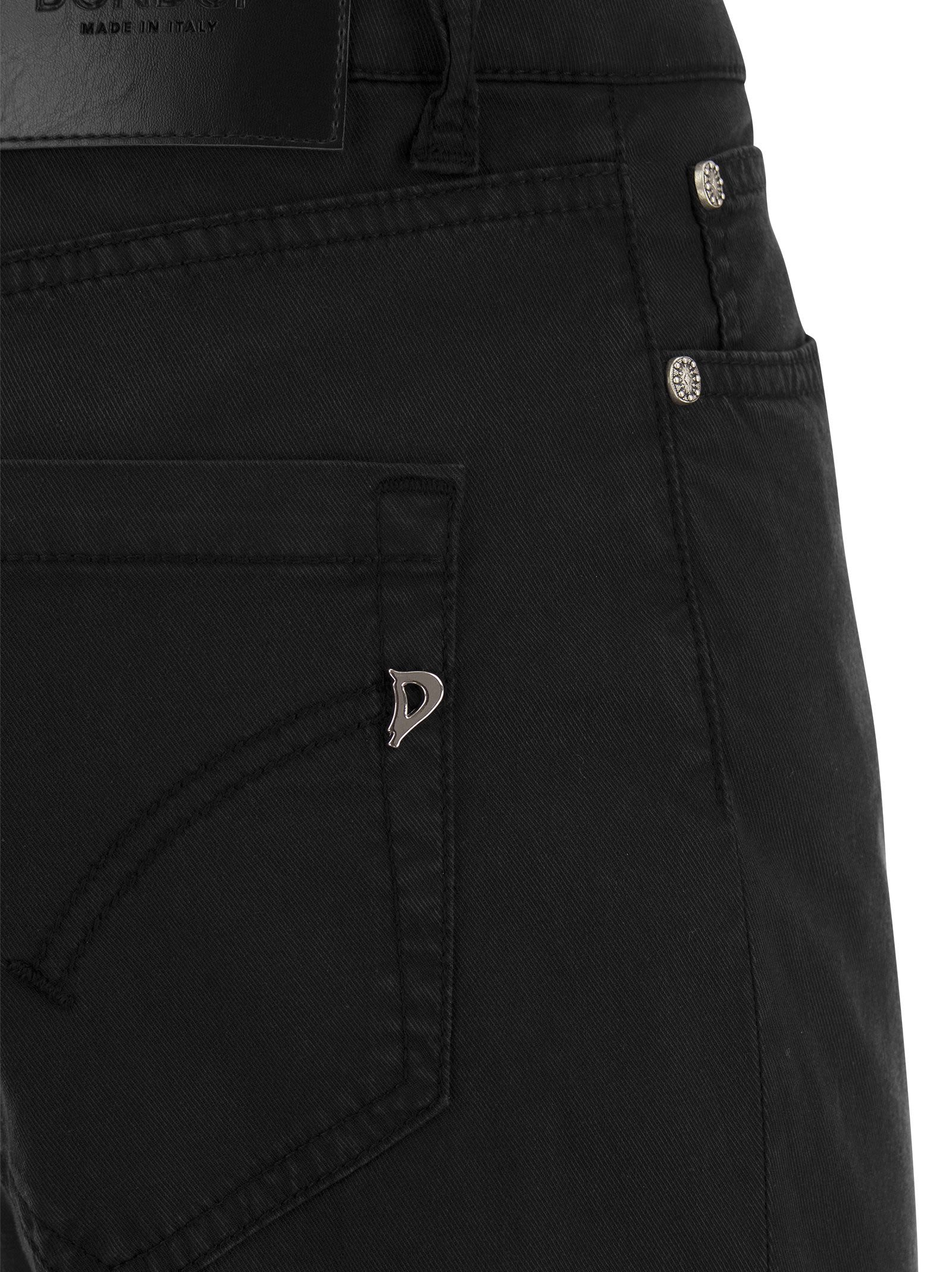 Dondup Woman Pants Black Size 31 Cotton, Elastomultiester, Elastane In Black