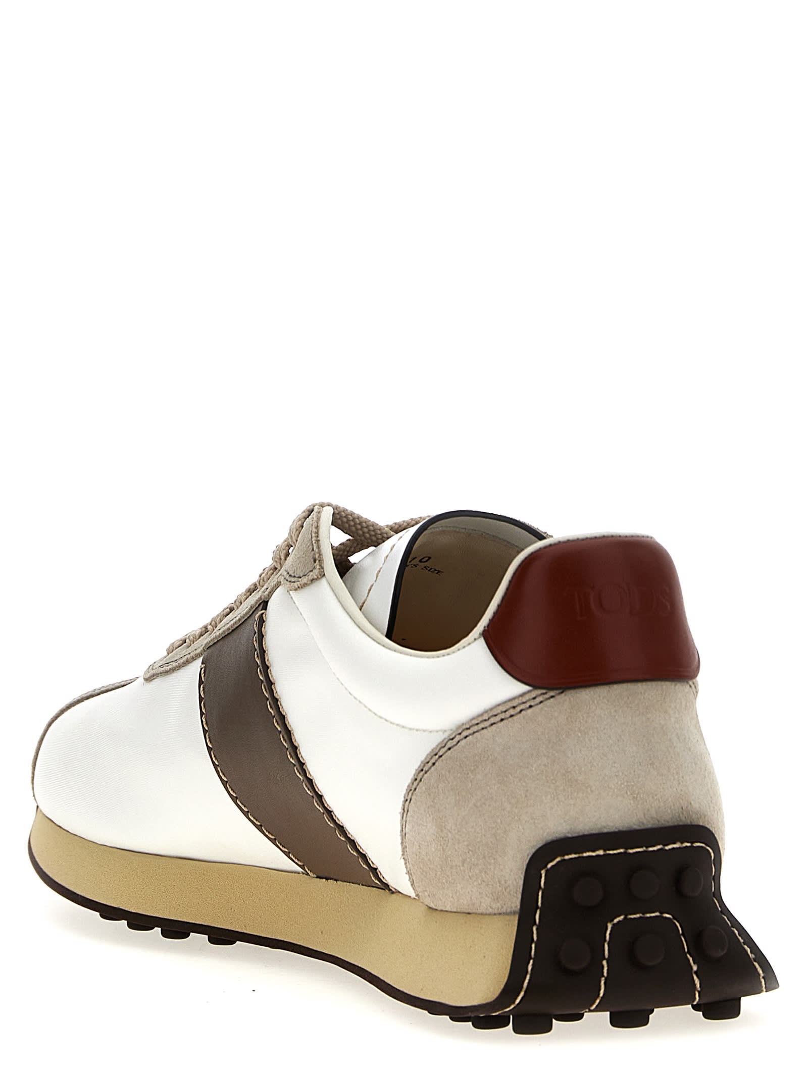 Shop Tod's T Vintage Sneakers In Multicolor