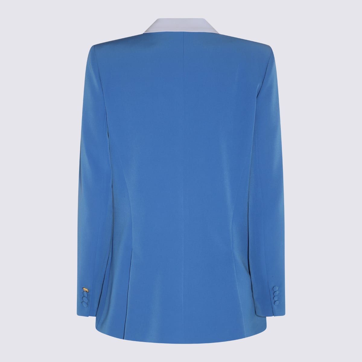 Shop Hebe Studio Bluette Purple And Baby Blue Blazer