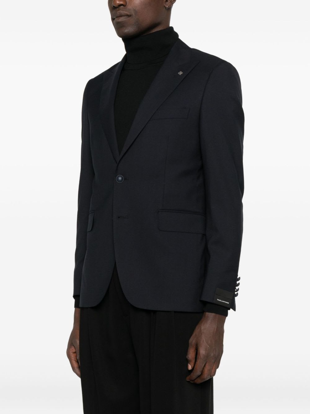 Tagliatore Two-button Blazer In Black