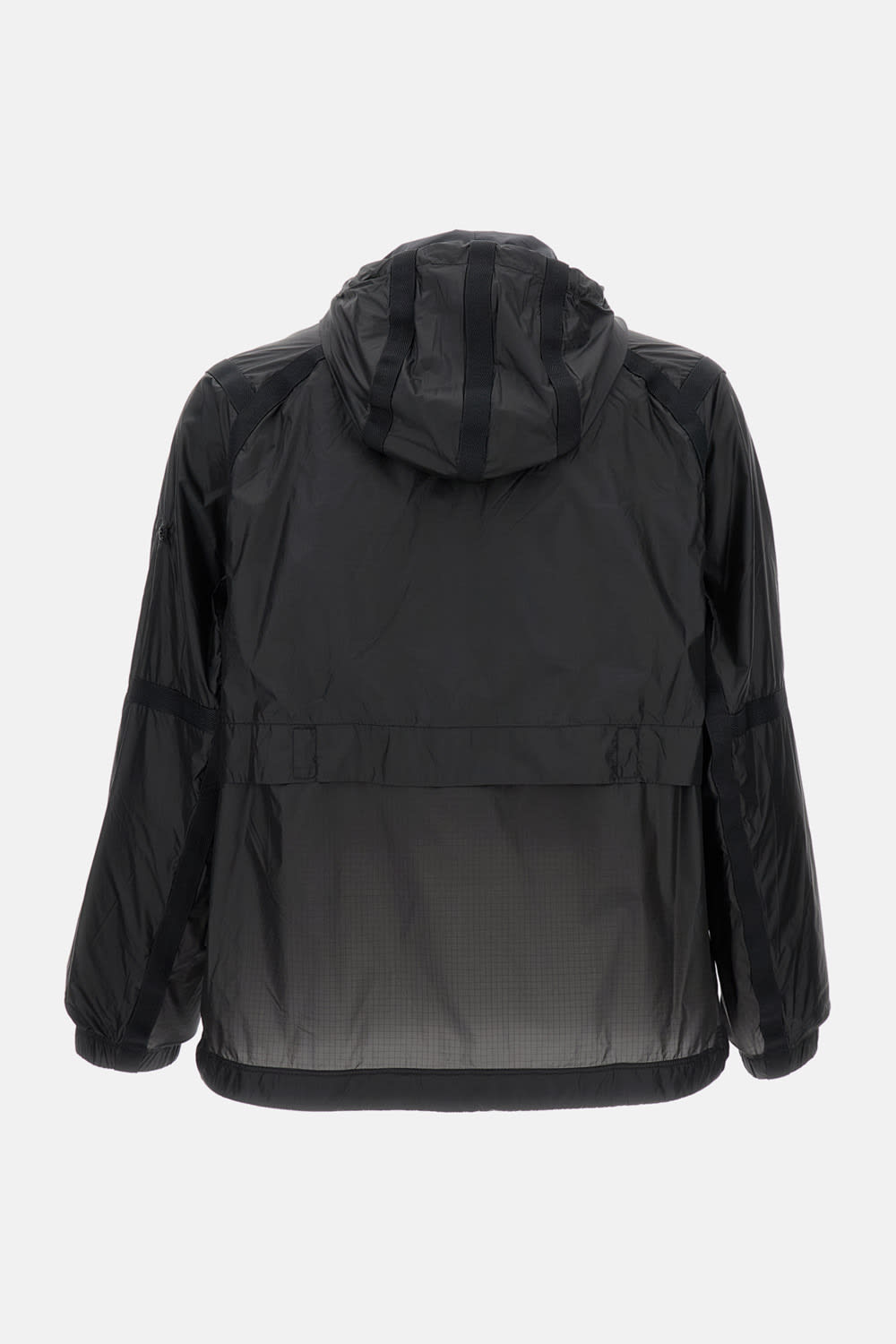 Stone Island Ripstop Jacket Hero Lancio In Black