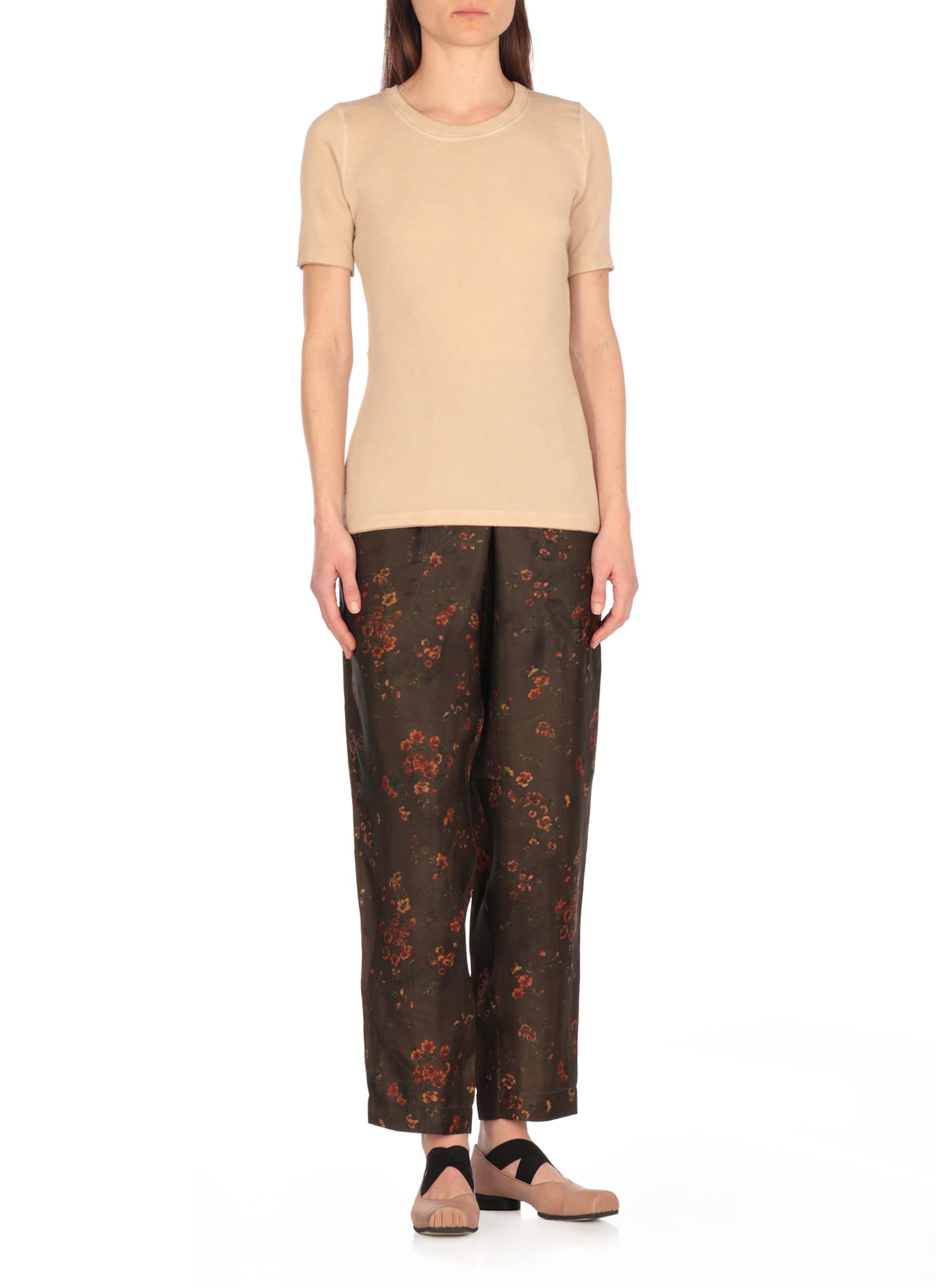 Uma Wang Tir T-shirt In Neutral