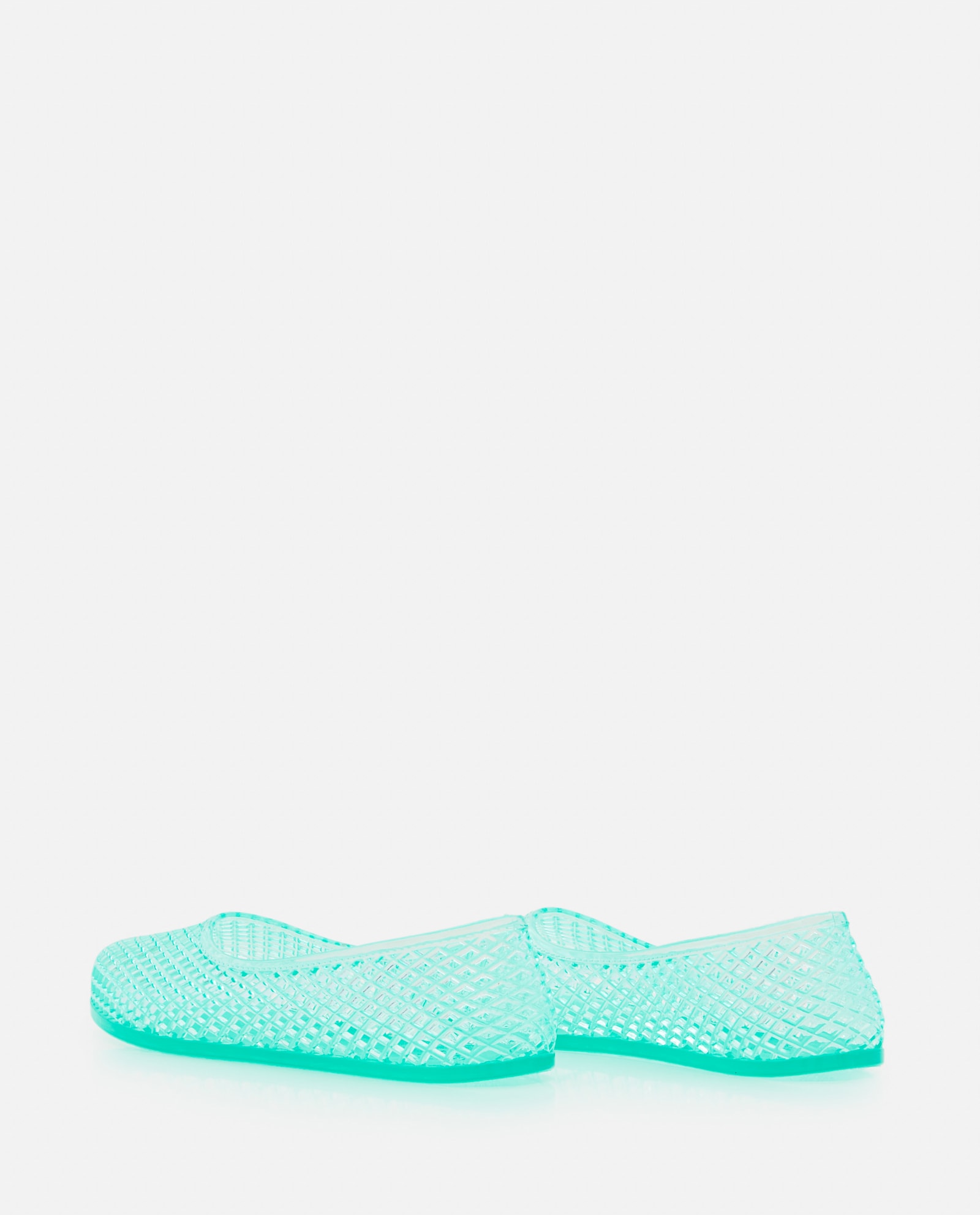 Ancient Greek Sandals Iro Jelly Ballerinas In Clear Blue