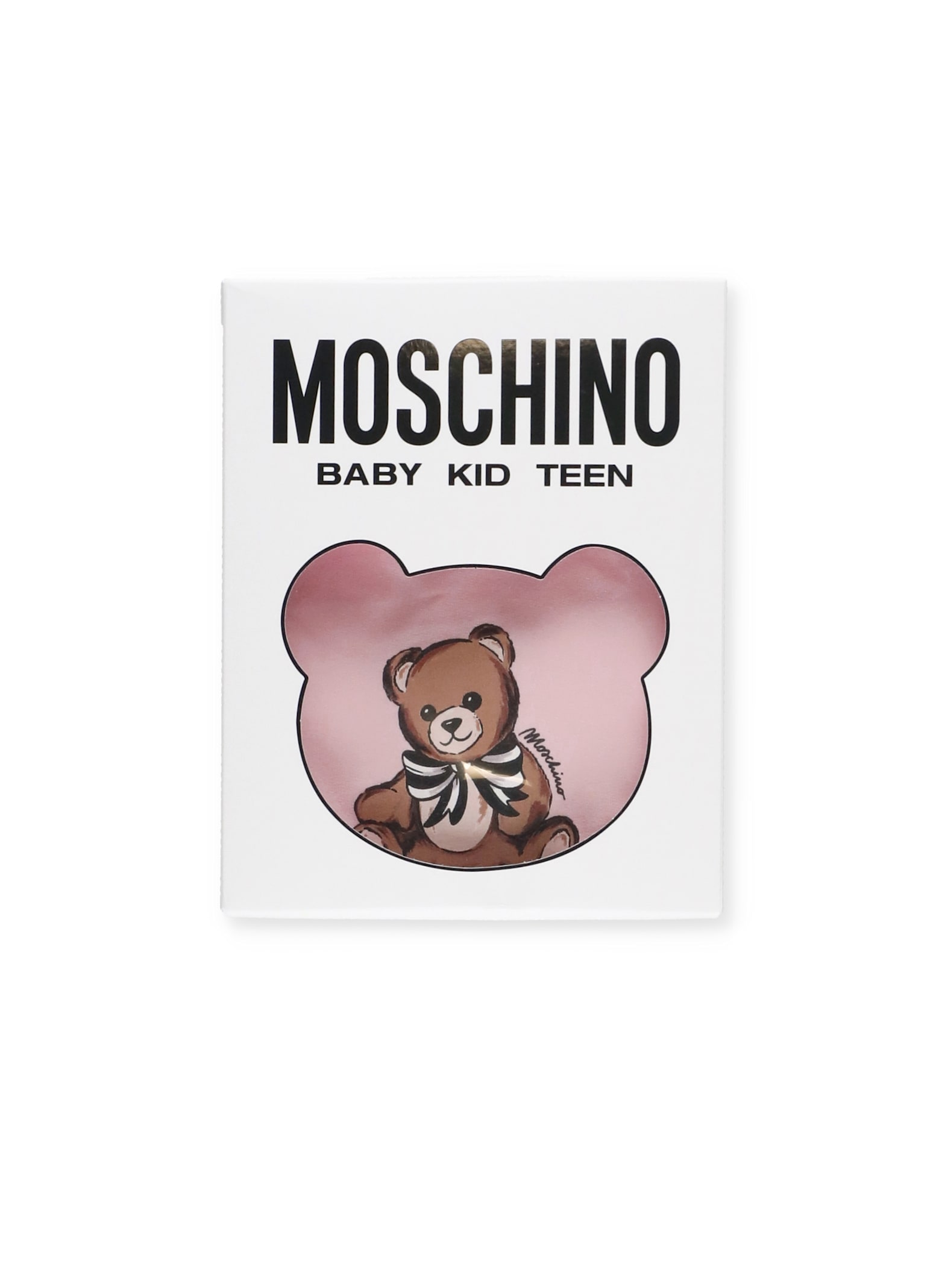 Moschino Teddy Bear Two Pieces Set In Pink