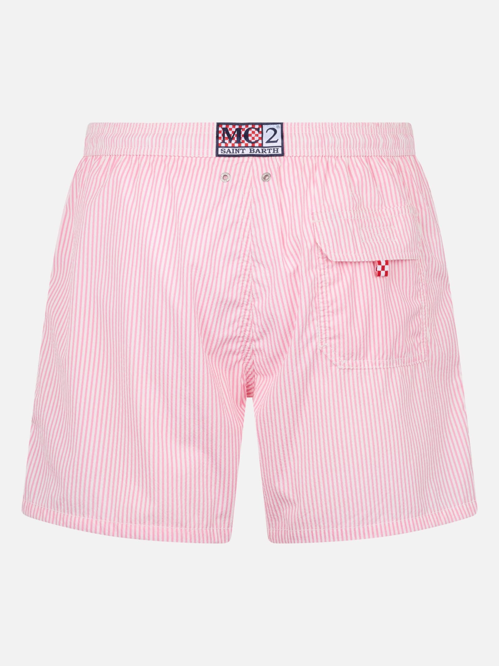 Mc2 Saint Barth Swim Shorts In Pink
