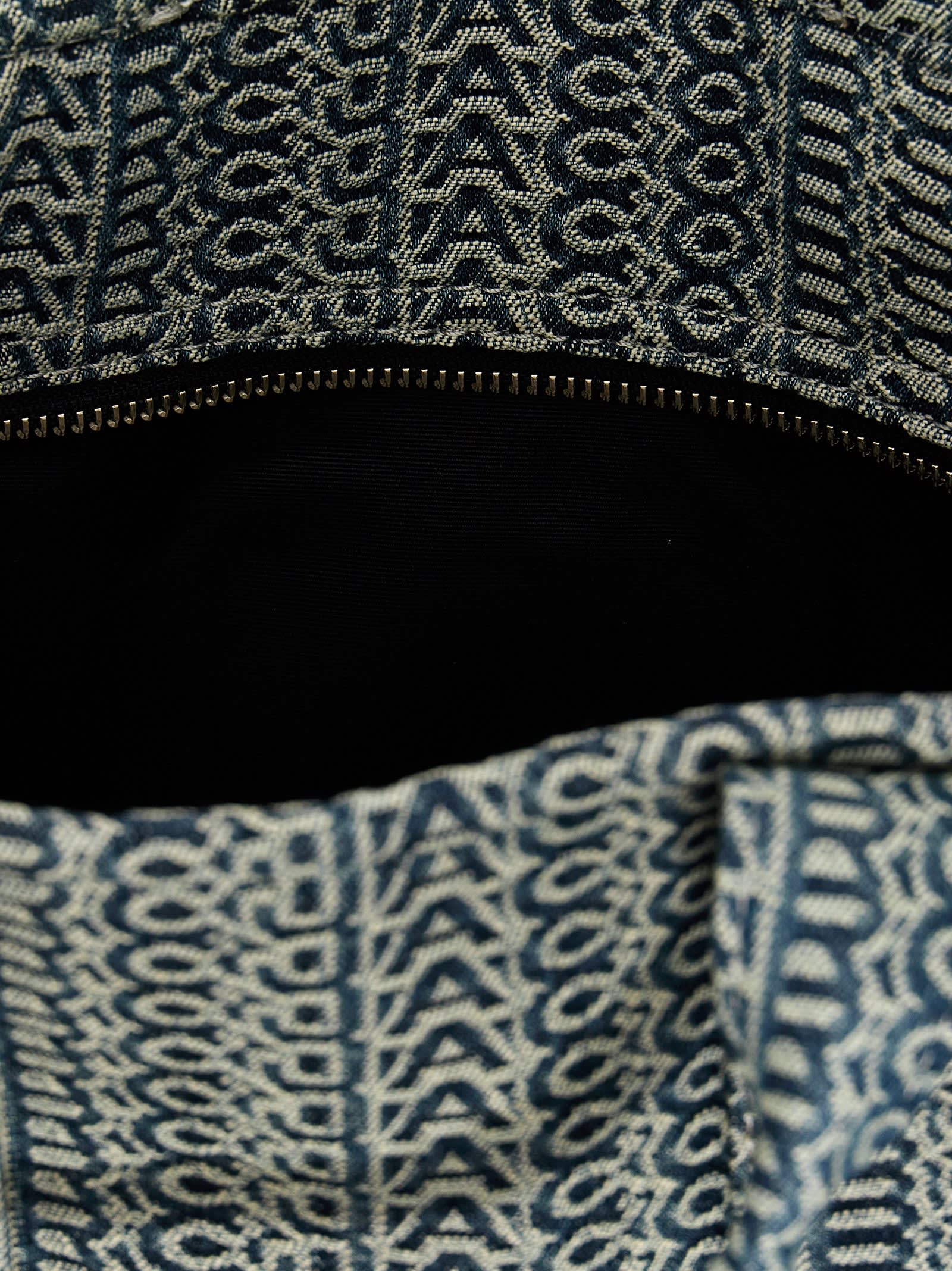 Shop Marc Jacobs The Mini Monogram Tote Bag In Light Blue