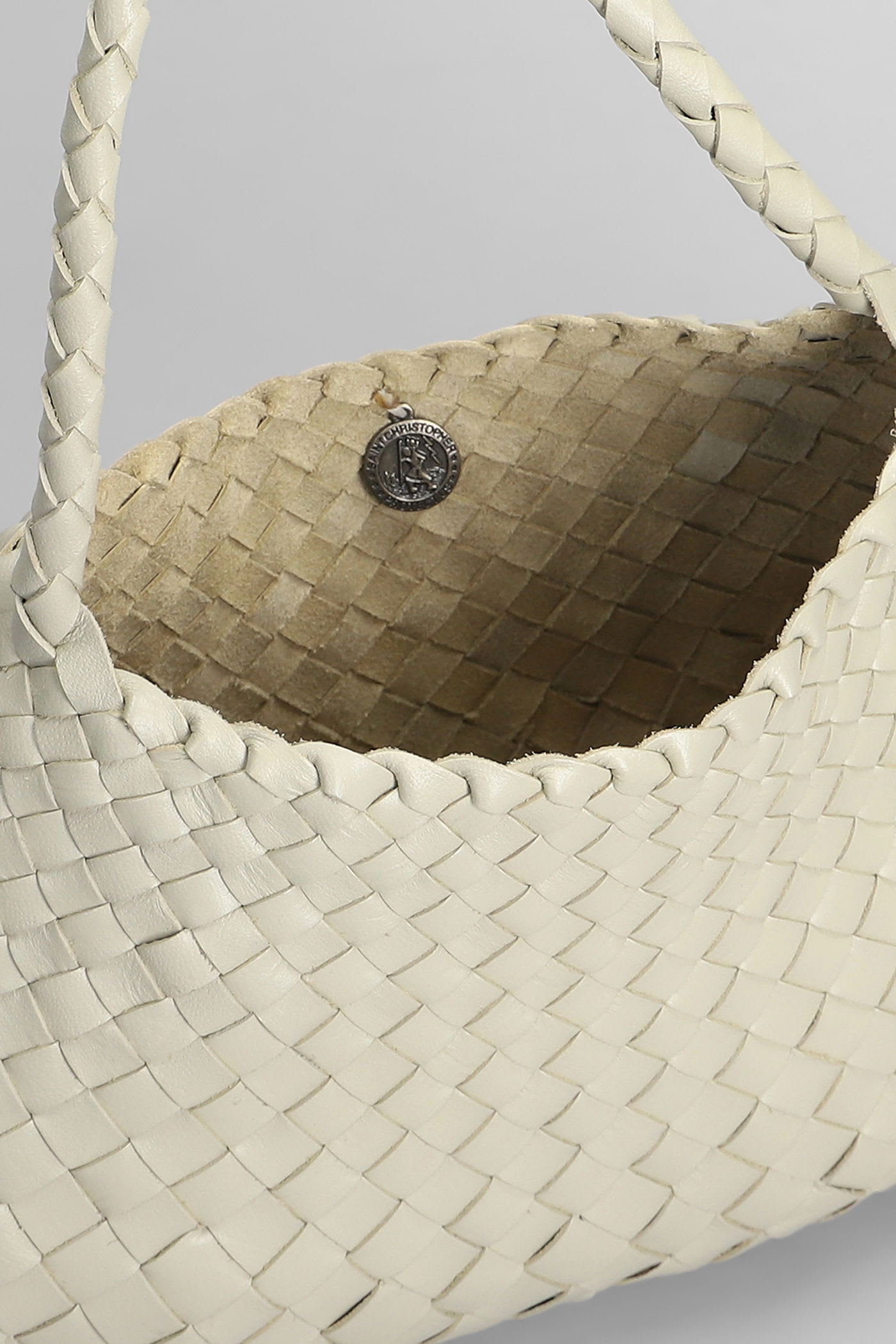 Dragon Diffusion Rosanna Mini Hand Bag In Beige Leather In Sand