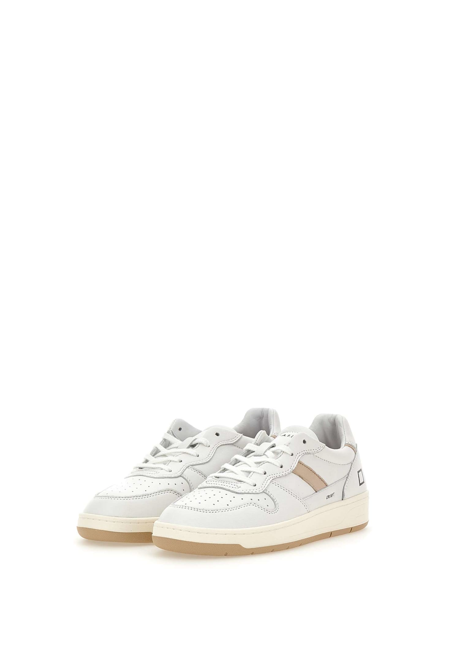 Shop Date Court 2.0 Soft Leather Sneakers In White