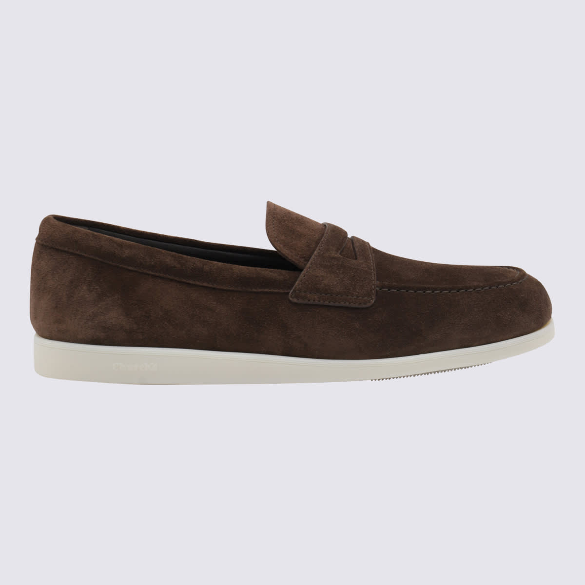 Brown Suede Loafers