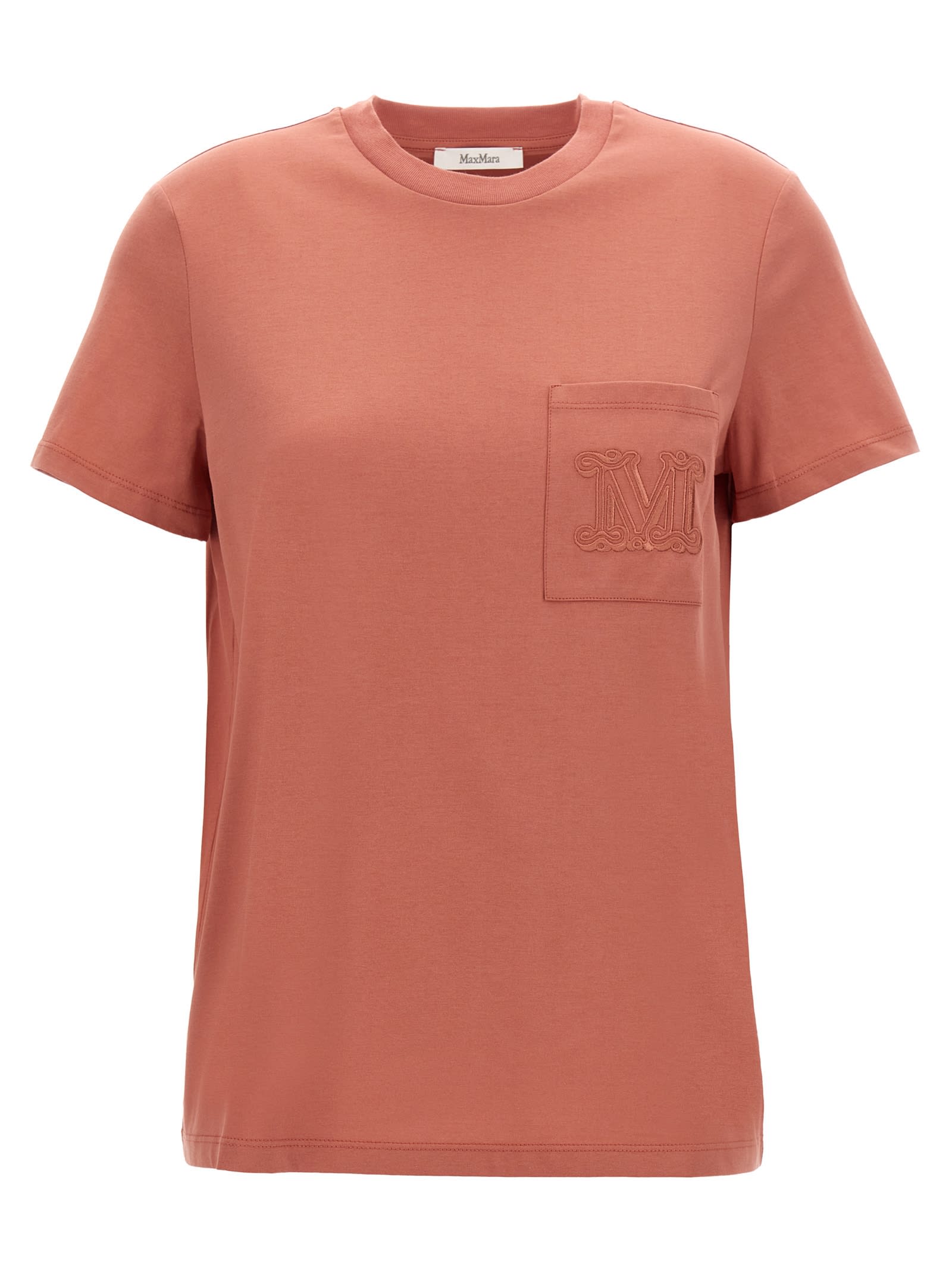 Max Mara Papaia T-shirt In Pink