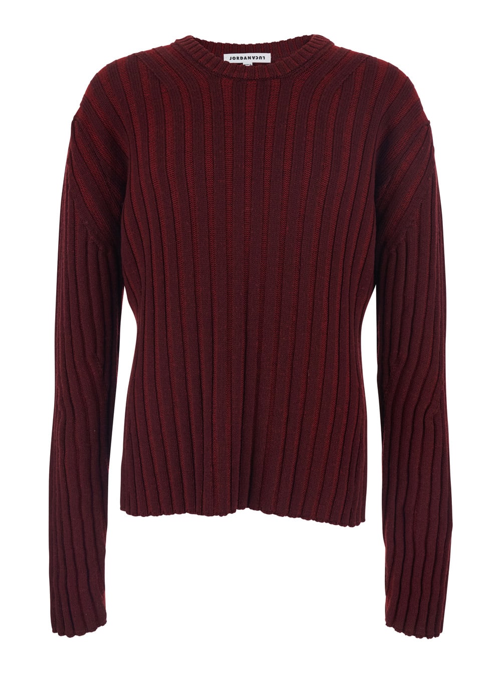 Jordanluca Rib Ktitted In Red