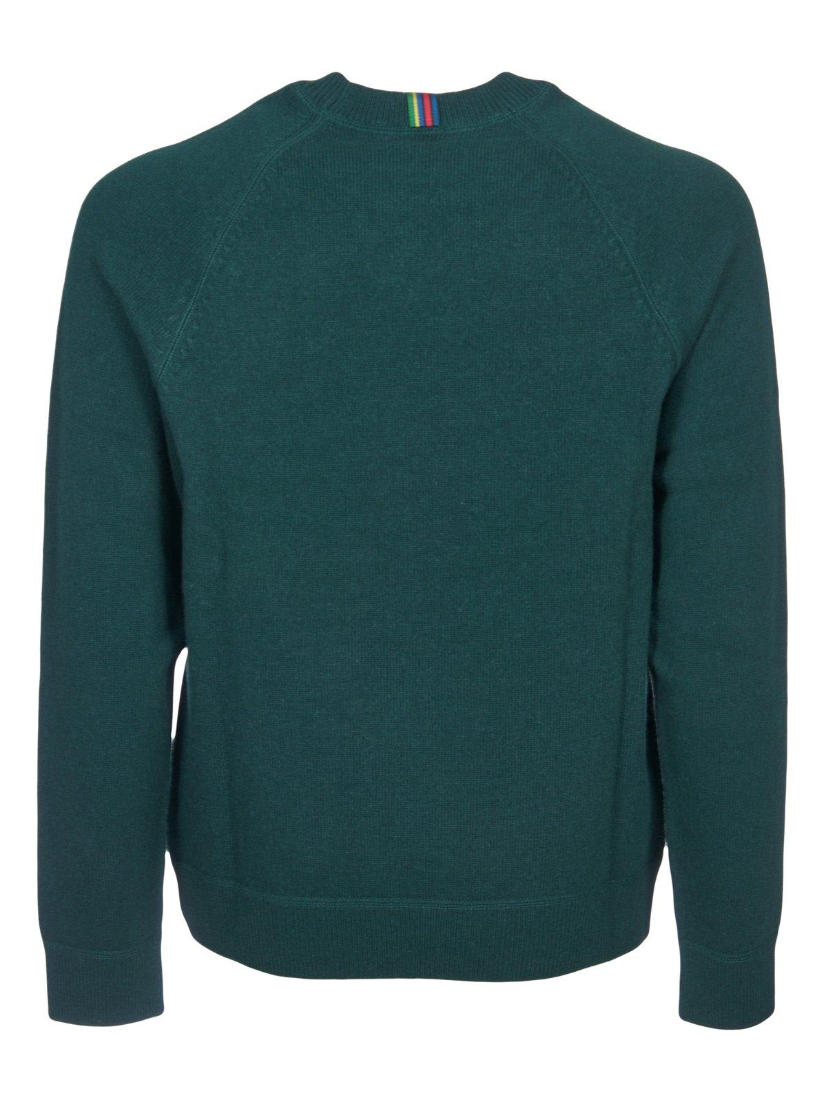 PS BY PAUL SMITH CREWNECK KNITTED JUMPER SWEATER