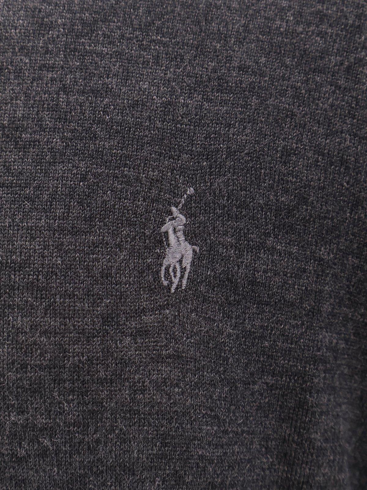 Polo Ralph Lauren Long Sleeves T-shirt In Grey