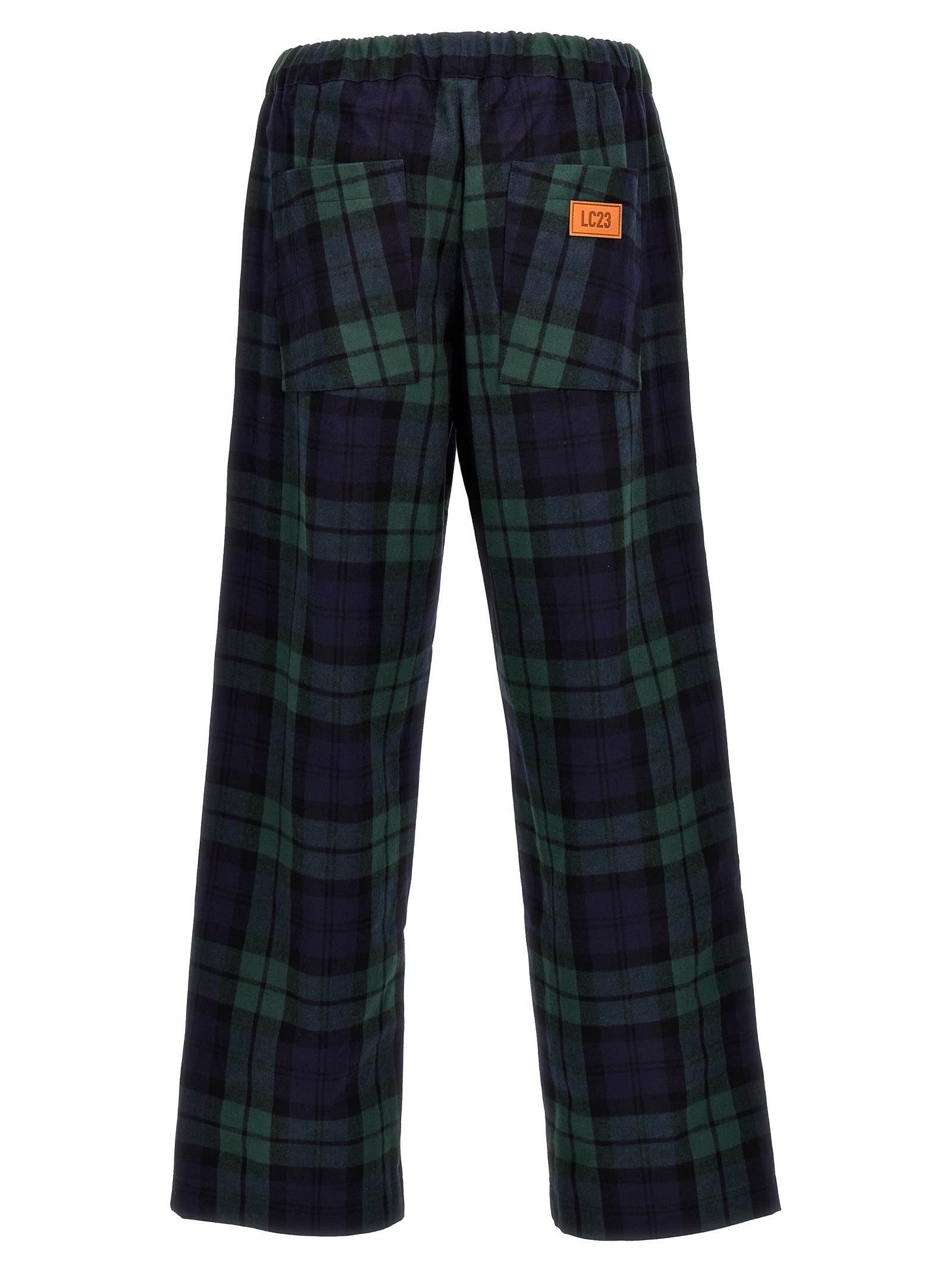 Shop Lc23 Blackwatch Pants In Green