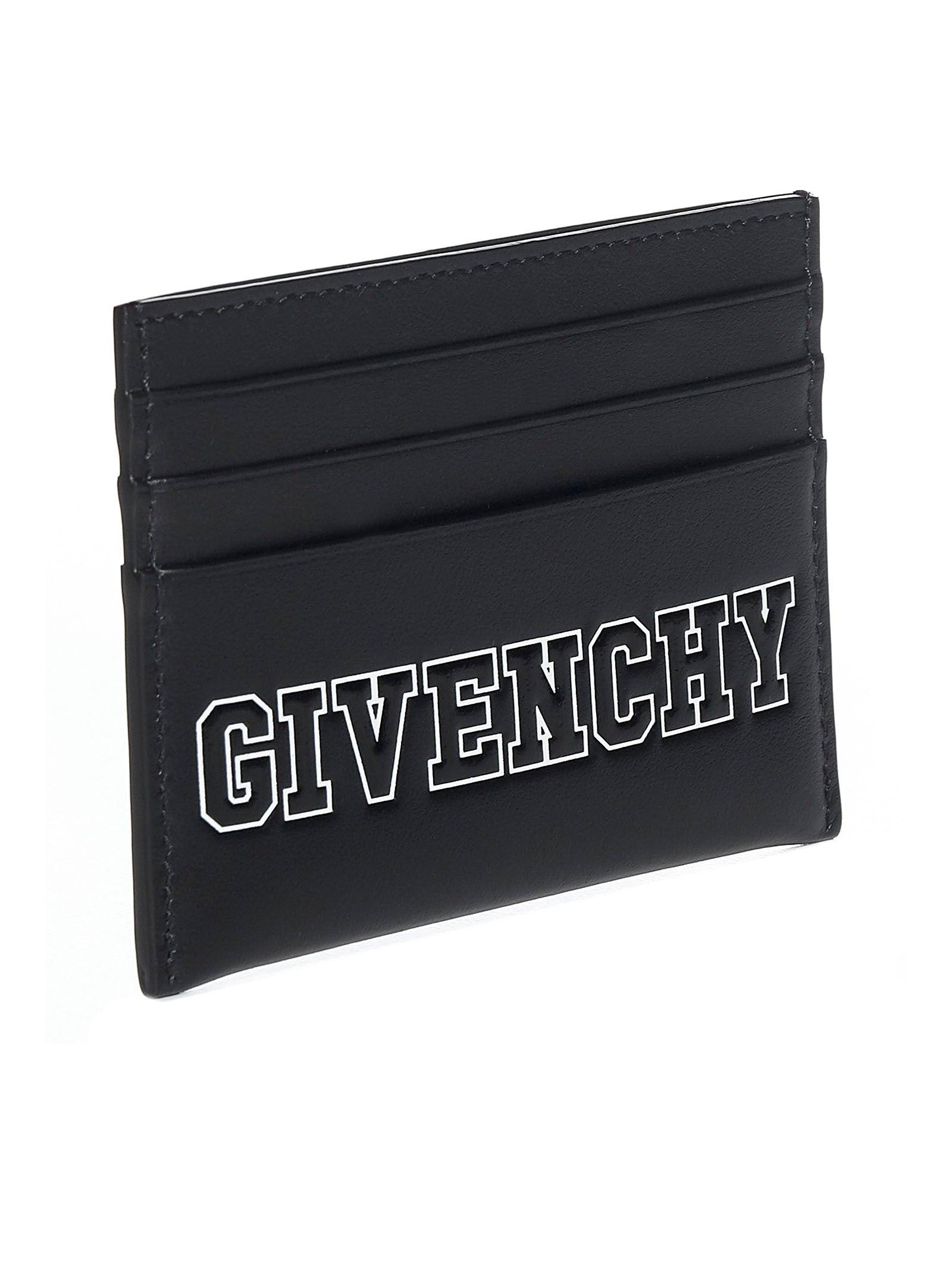 Shop Givenchy Logo Printed Cardholder