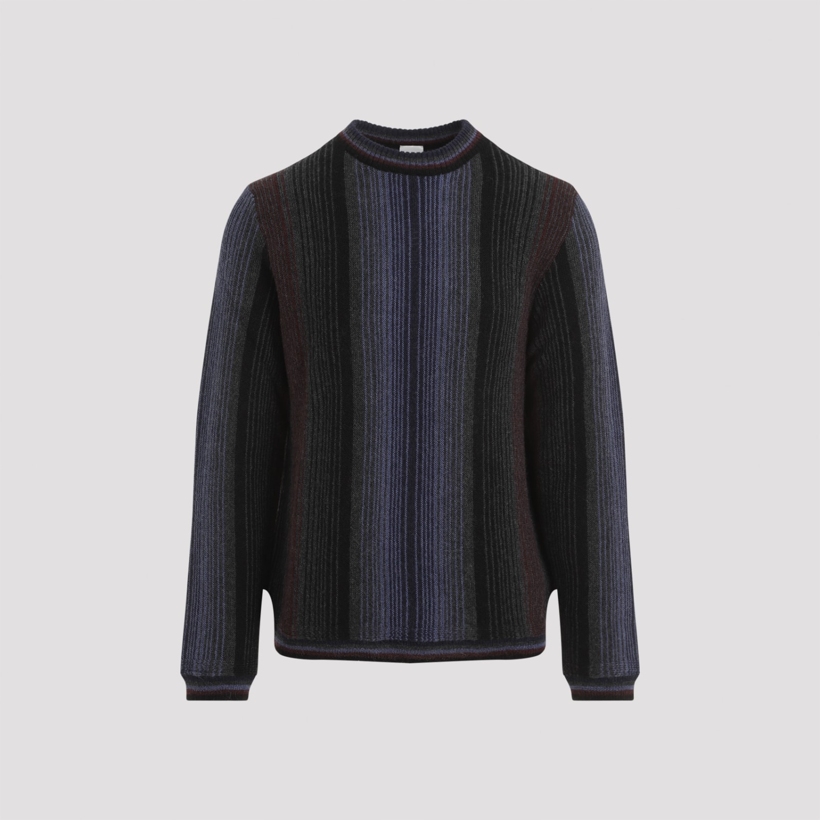 Shop Paul Smith Sweater Crew Neck In Navy